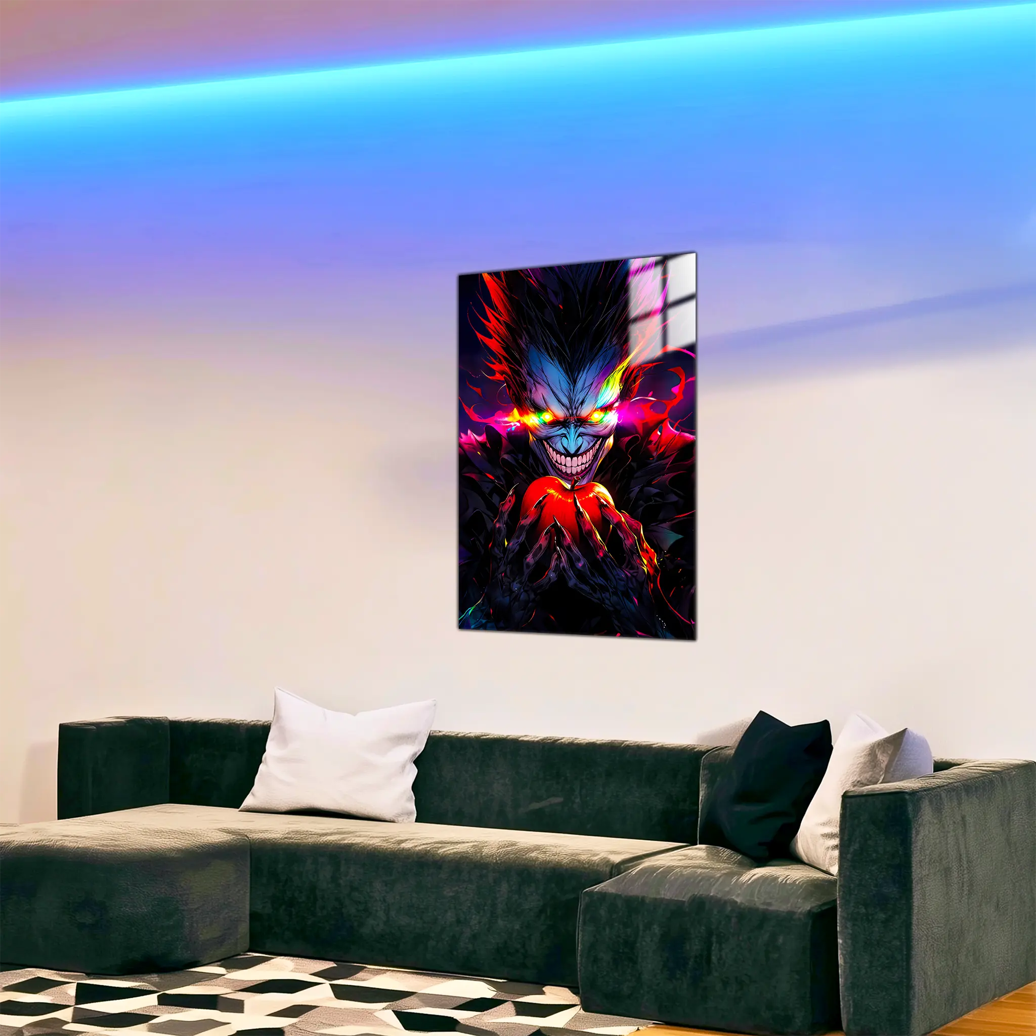 tableau-death-note-ryuk-dans-le-salon | DreamWay