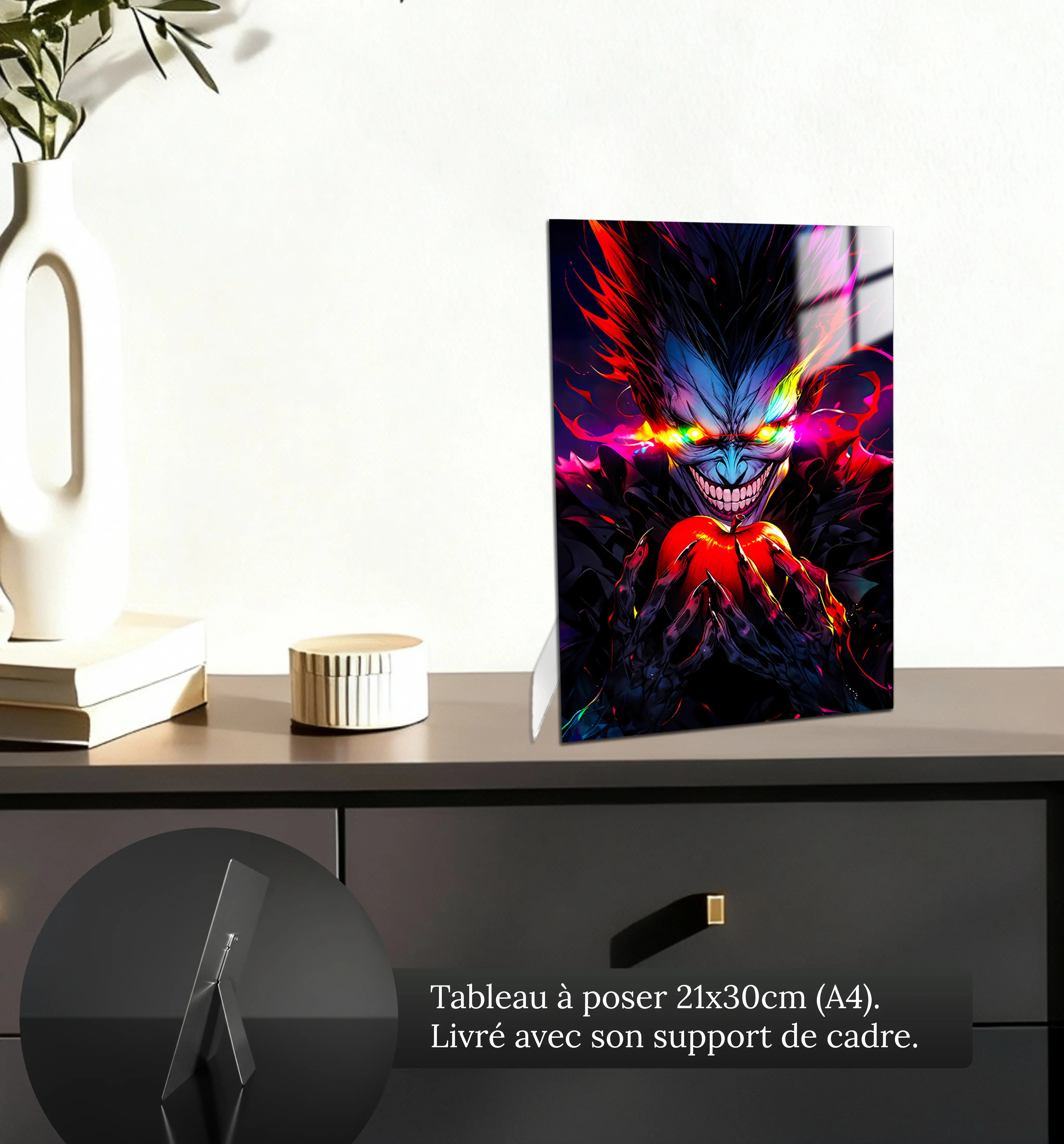 tableau-death-note-ryuk-petit-format-a-poser-sur-meuble | DreamWay