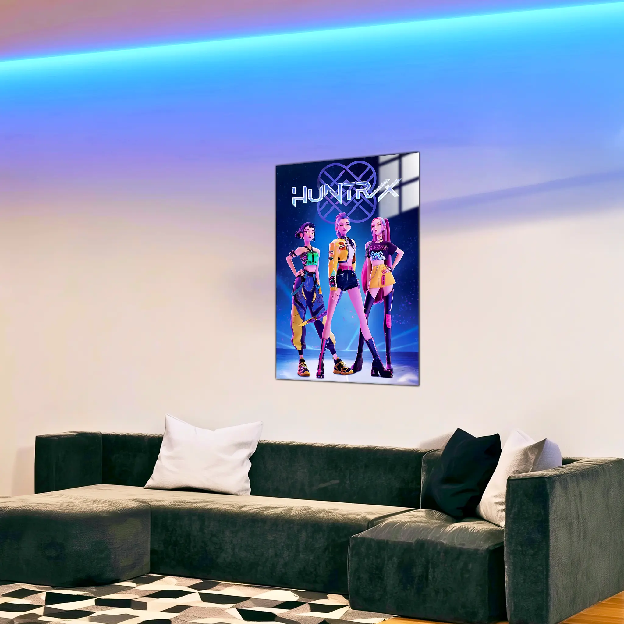 tableau-demon-hunter-huntrix-dans-le-salon | DreamWay