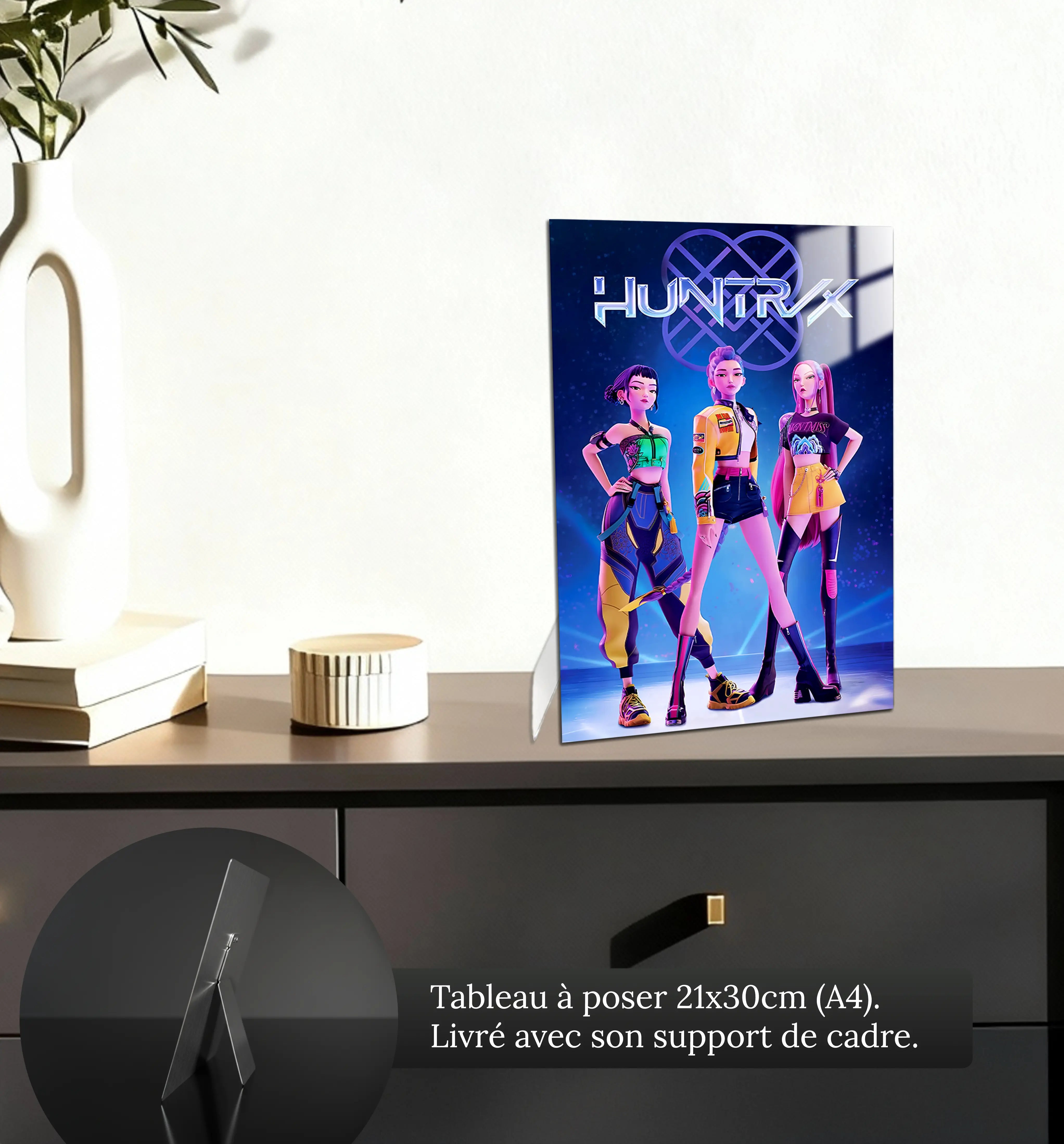tableau-demon-hunter-huntrix-petit-format-a-poser-sur-meuble | DreamWay