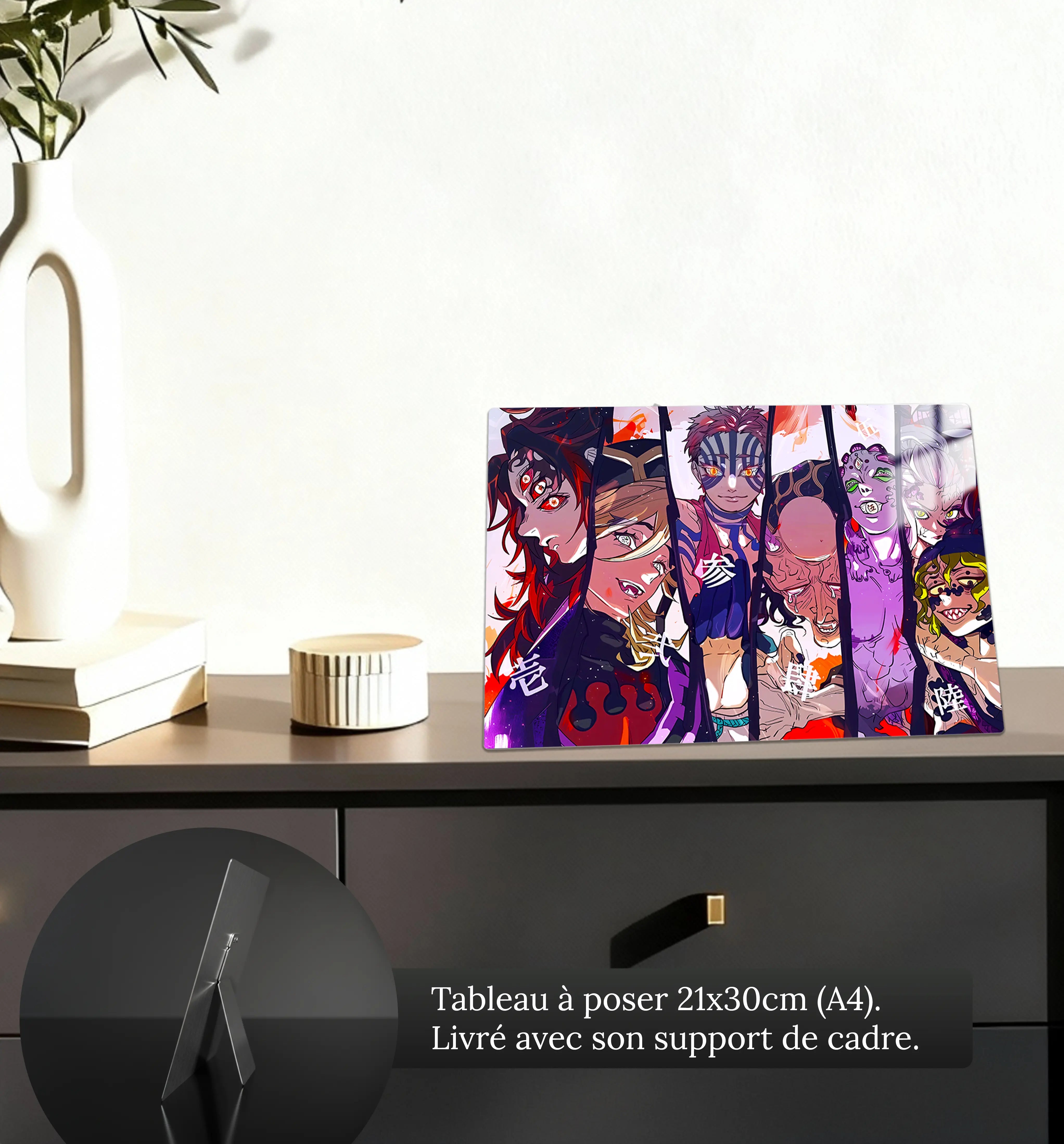 tableau-demon-slayer-les-demons-petit-format-a-poser-sur-meuble | DreamWay