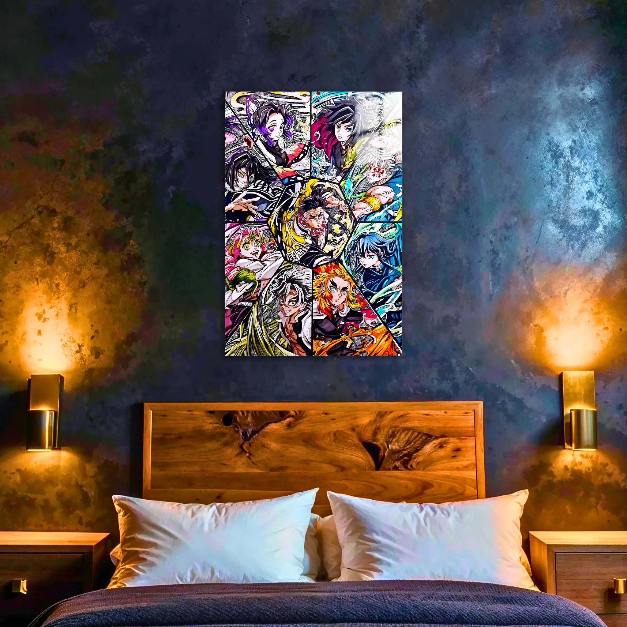 tableau-demon-slayer-les-pilliers-dans-la-chambre | DreamWay