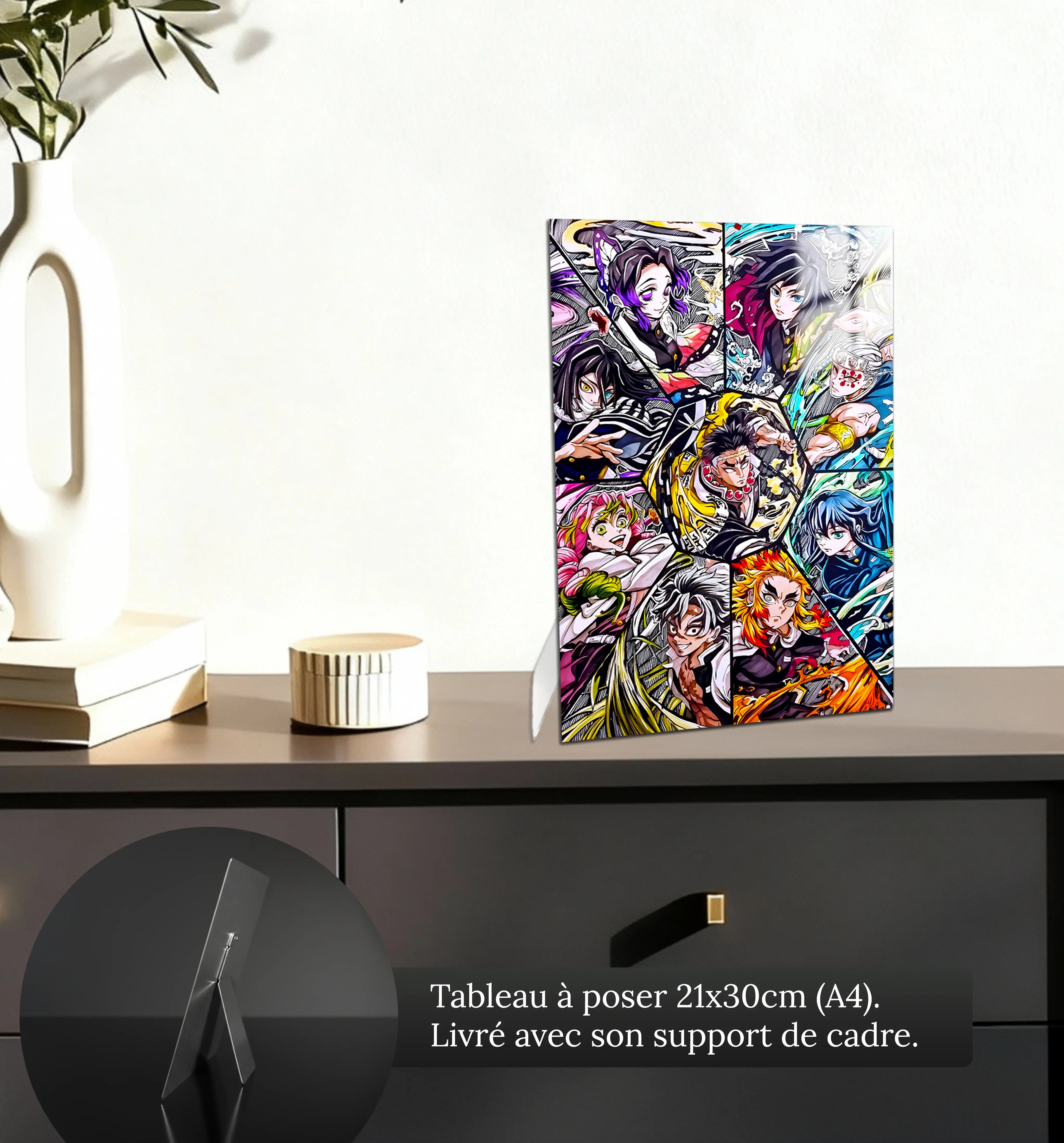 tableau-demon-slayer-les-pilliers-petit-format-a-poser-sur-meuble | DreamWay
