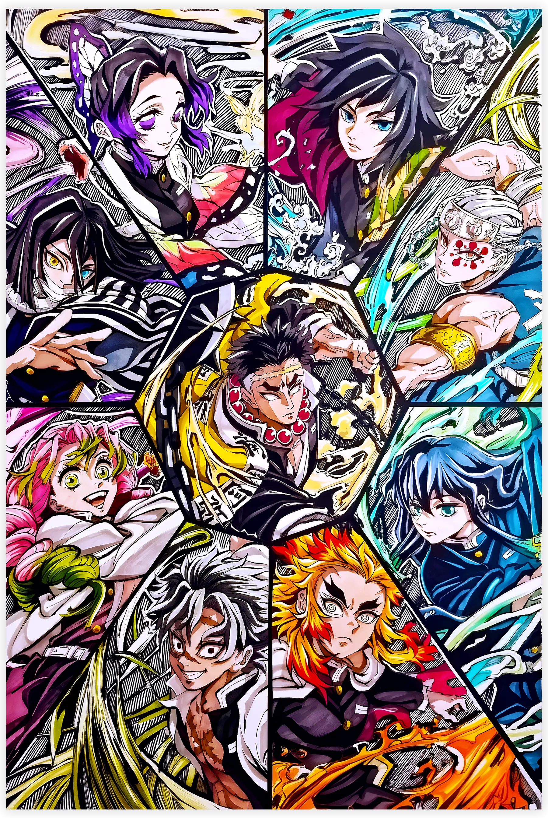 tableau-demon-slayer-les-pilliers | DreamWay