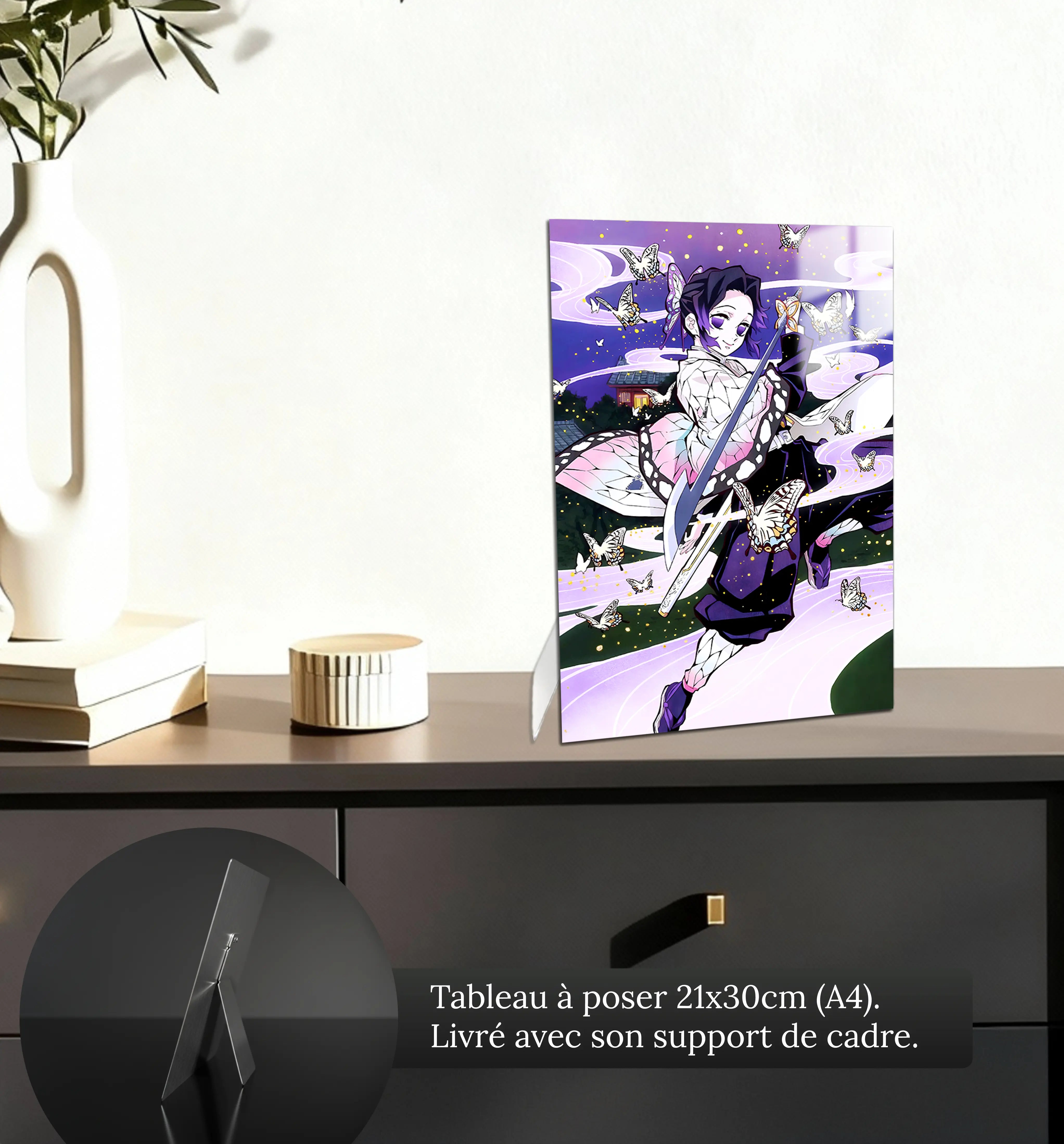 tableau-demon-slayer-shinobu-petit-format-a-poser-sur-meuble | DreamWay