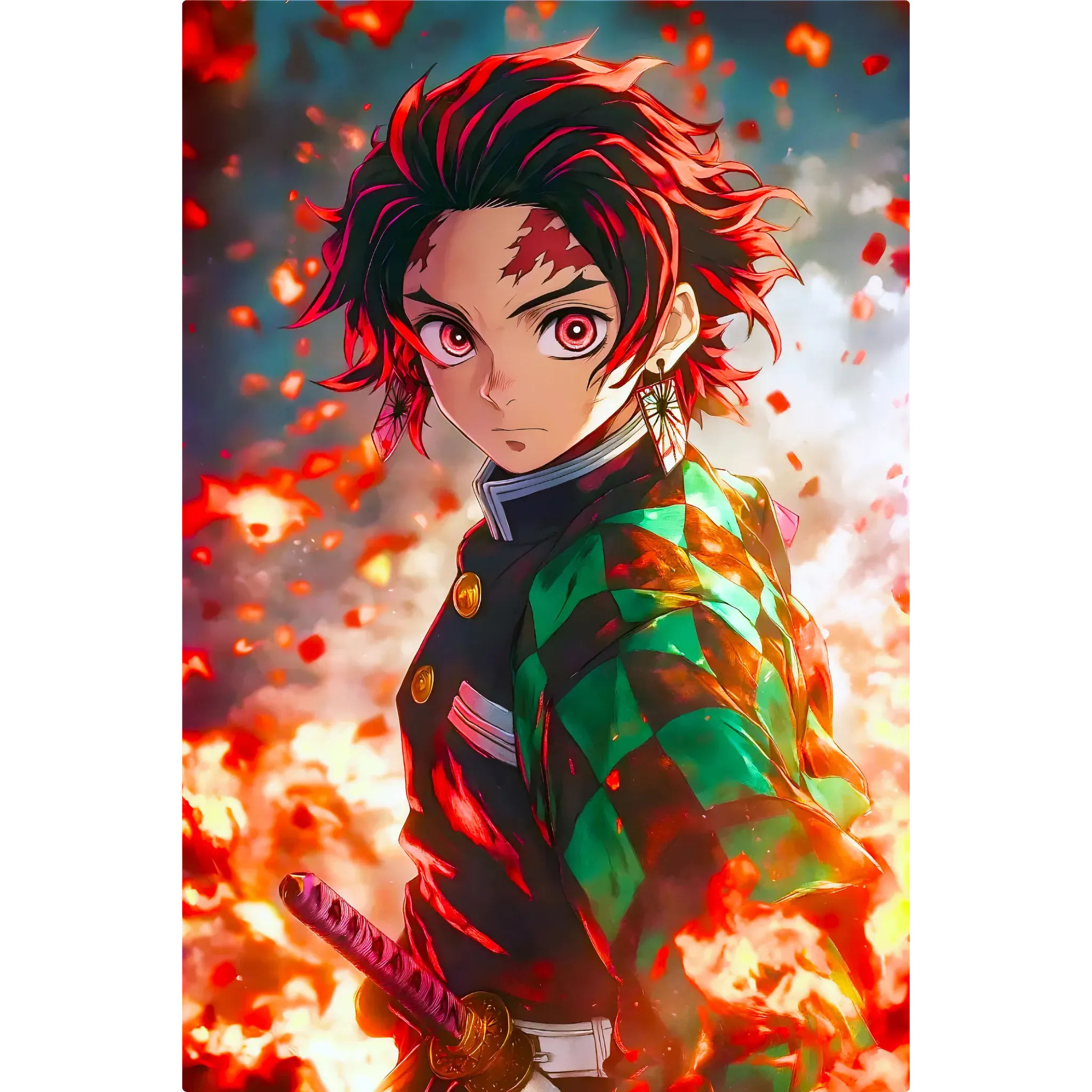 Tableau Demon Slayer Tanjiro