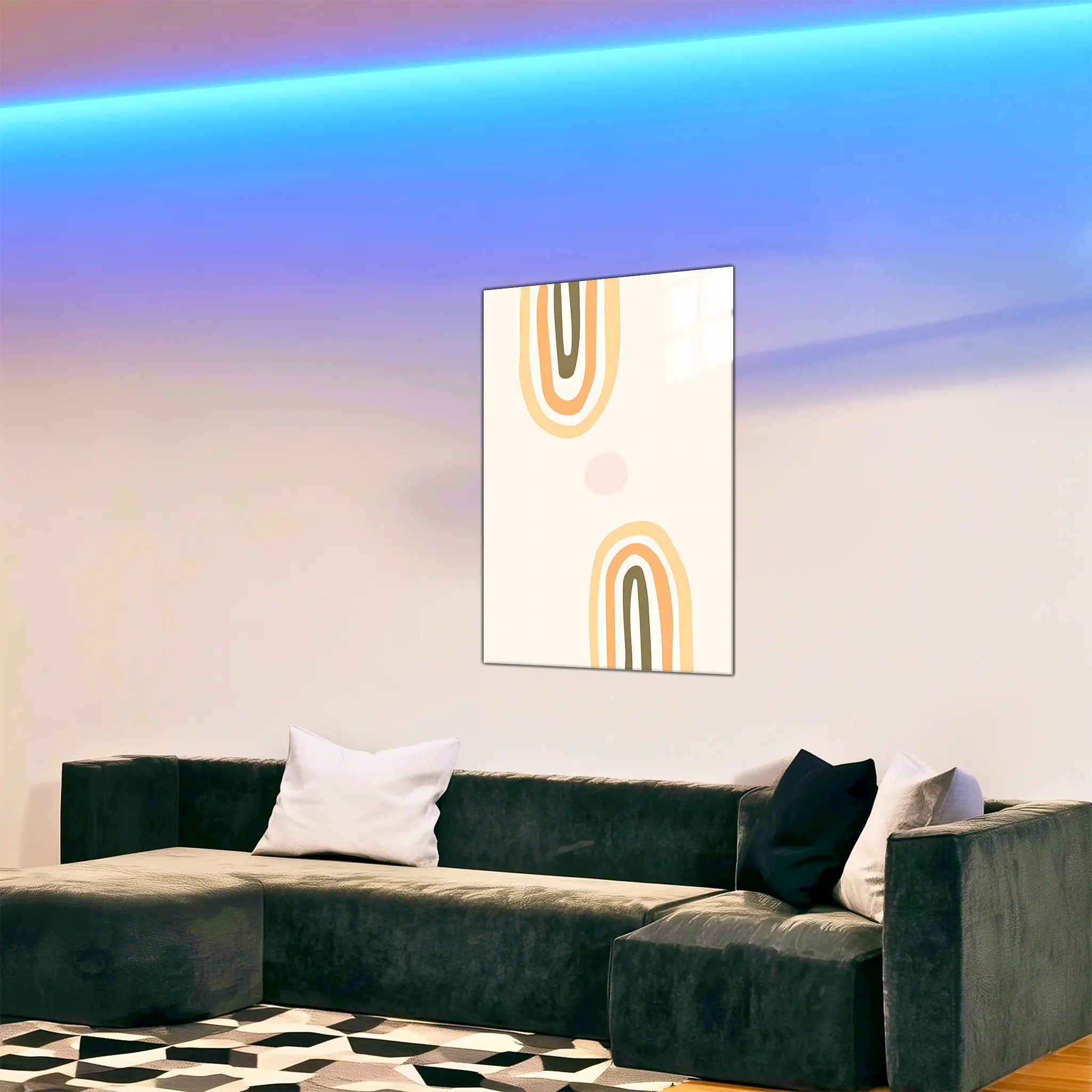 tableau-design-boheme-dans-le-salon | DreamWay