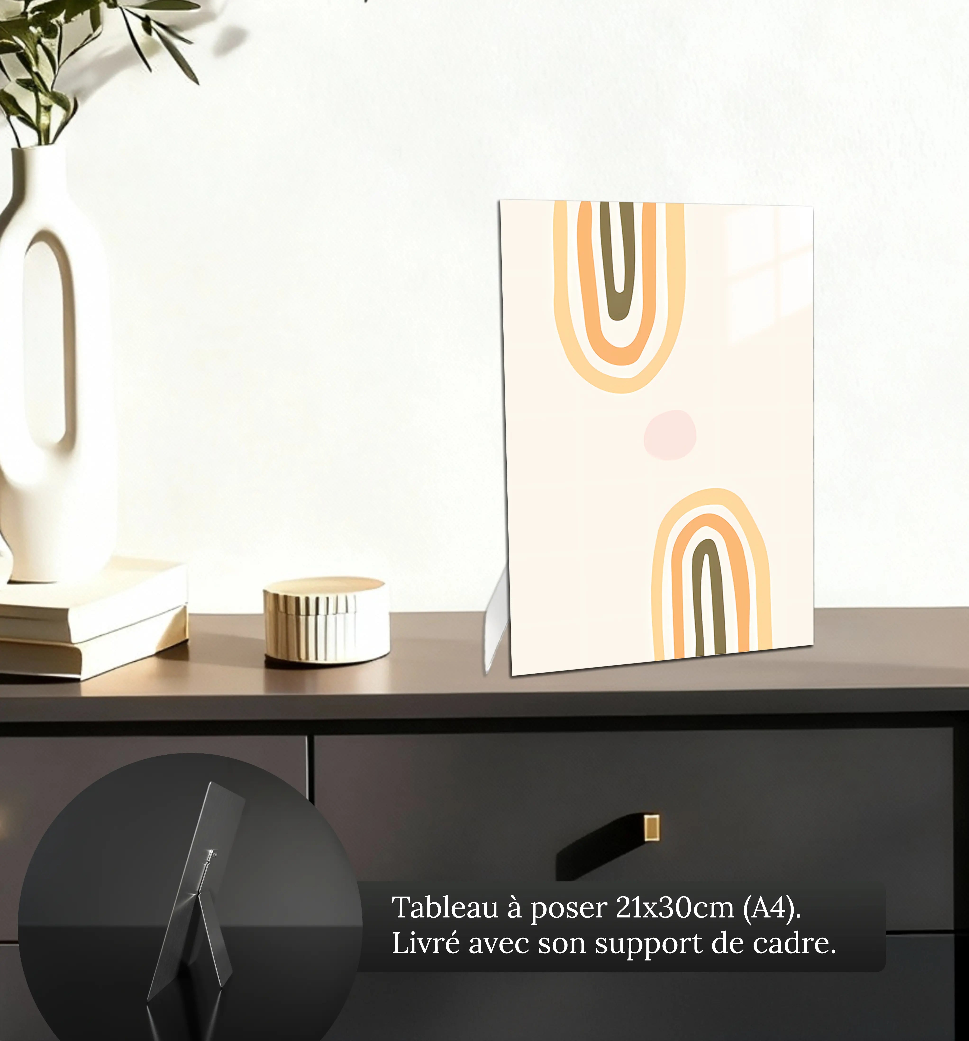 tableau-design-boheme-petit-format-a-poser-sur-meuble | DreamWay