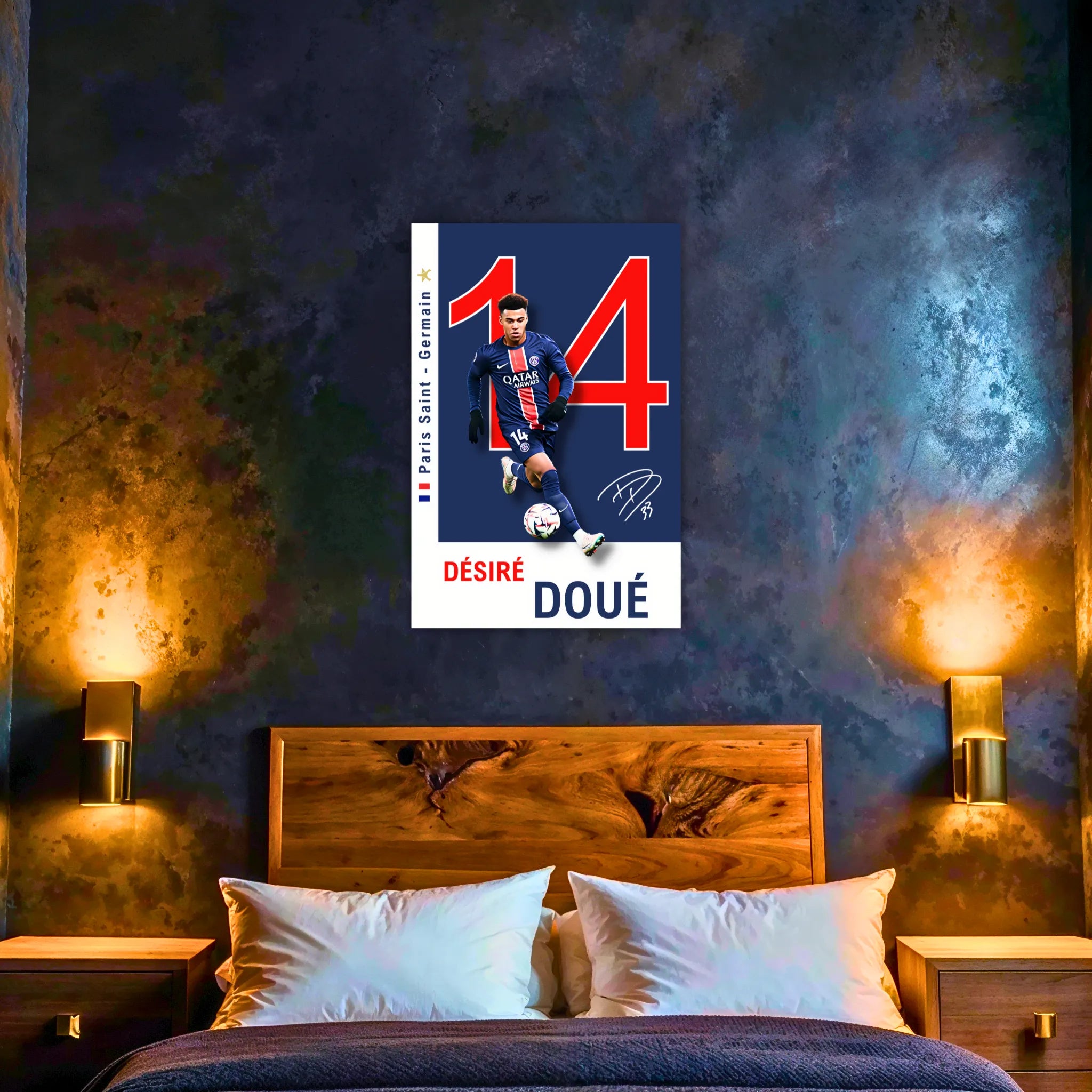 Tableau Desiré Doué PSG