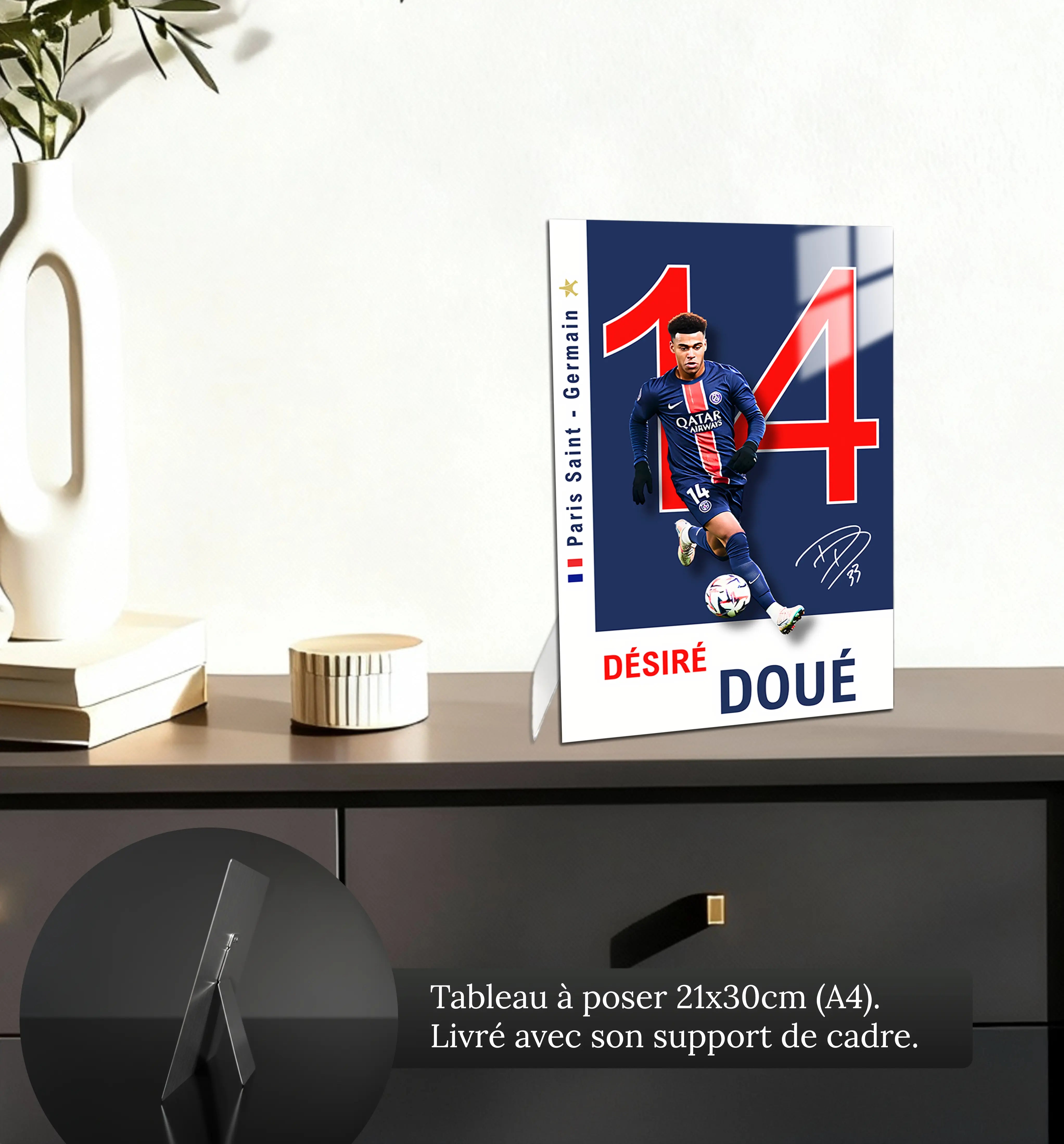 tableau-desire-doue-psg-petit-format-a-poser-sur-meuble | DreamWay