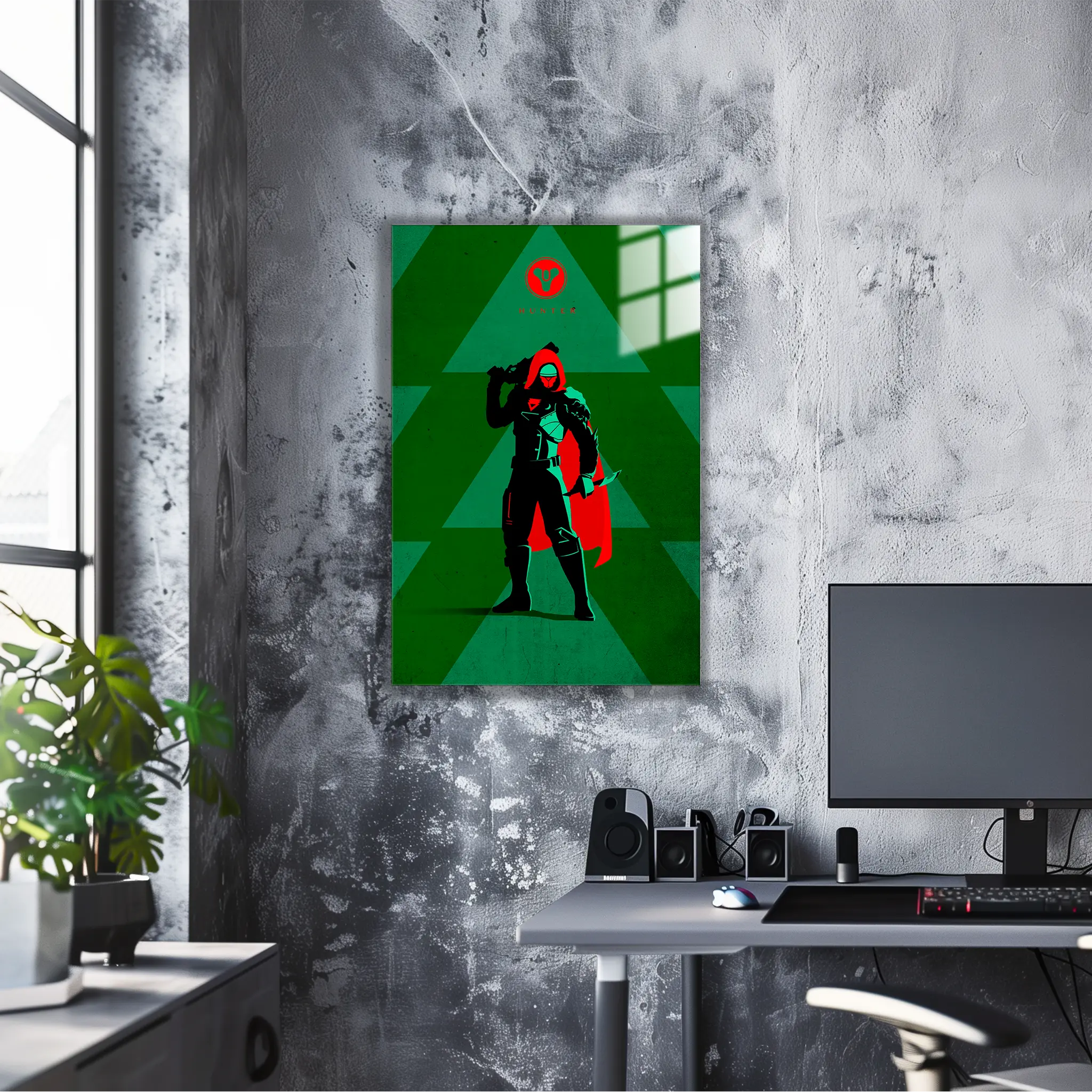 tableau-destiny-hunter-dans-le-bureau | DreamWay