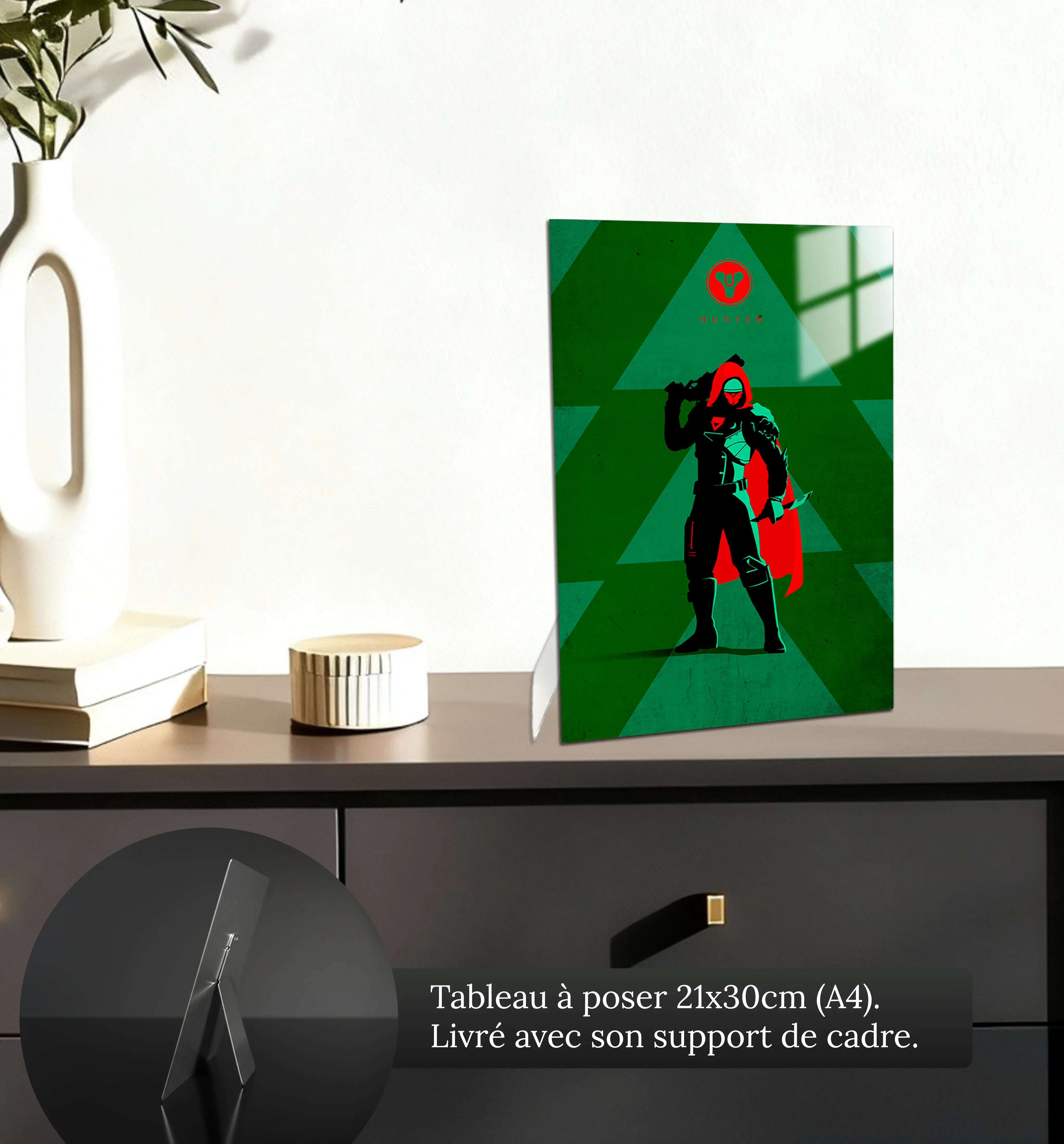 tableau-destiny-hunter-petit-format-a-poser-sur-meuble | DreamWay