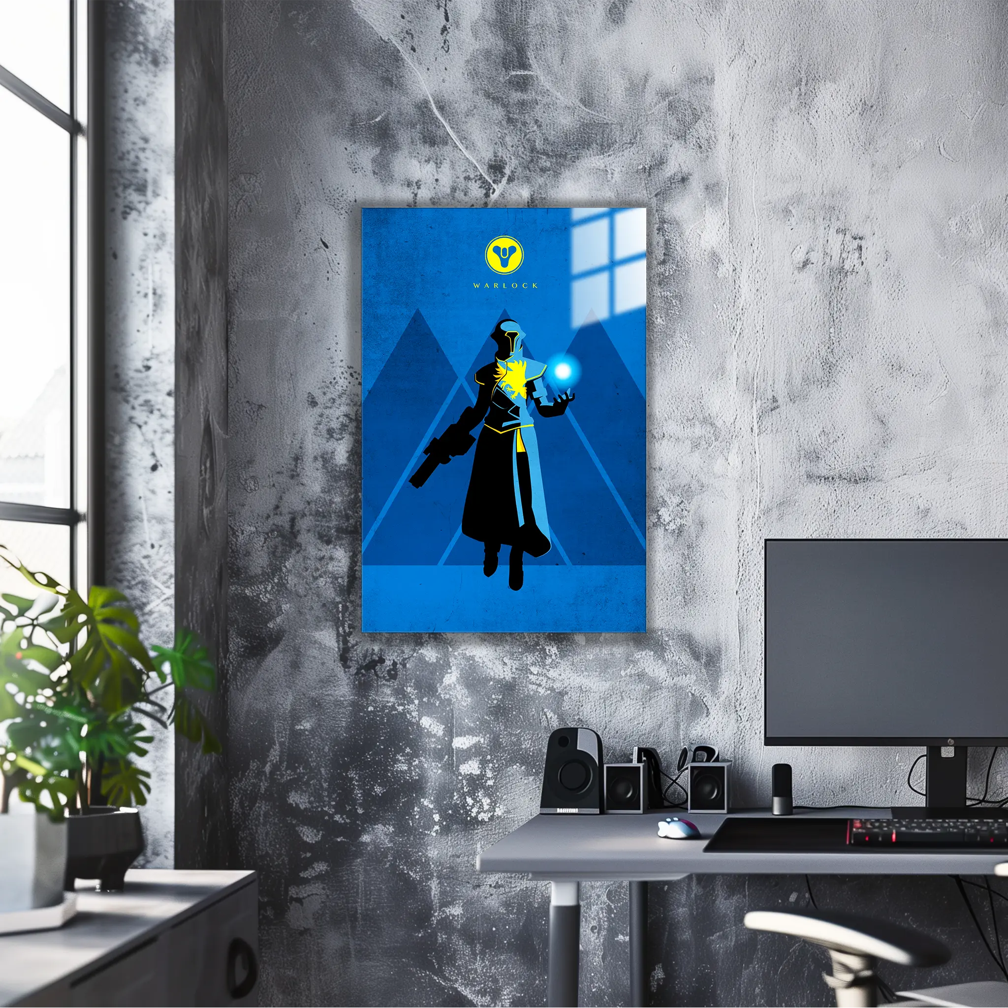 tableau-destiny-warlock-dans-le-bureau | DreamWay