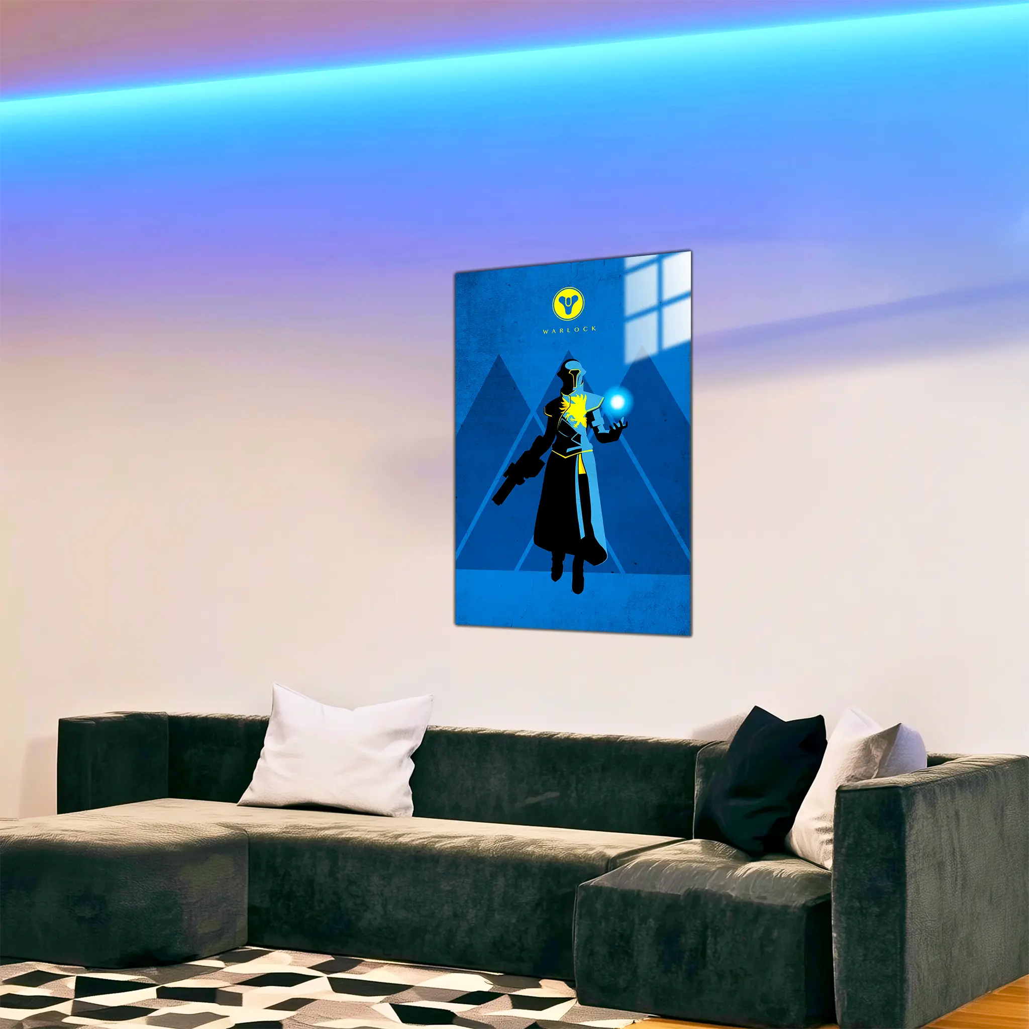 tableau-destiny-warlock-dans-le-salon | DreamWay