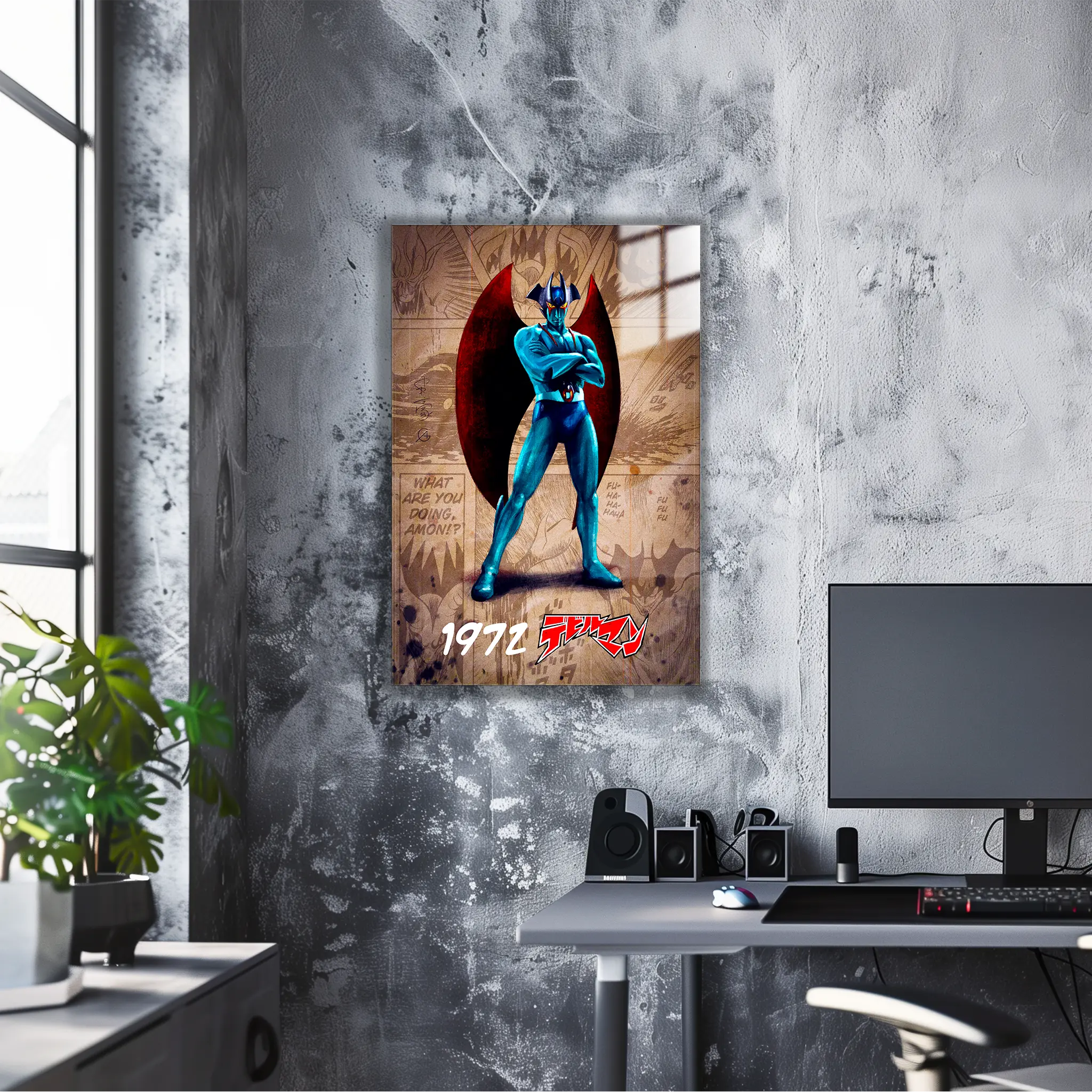 Tableau Devilman 1972 BD