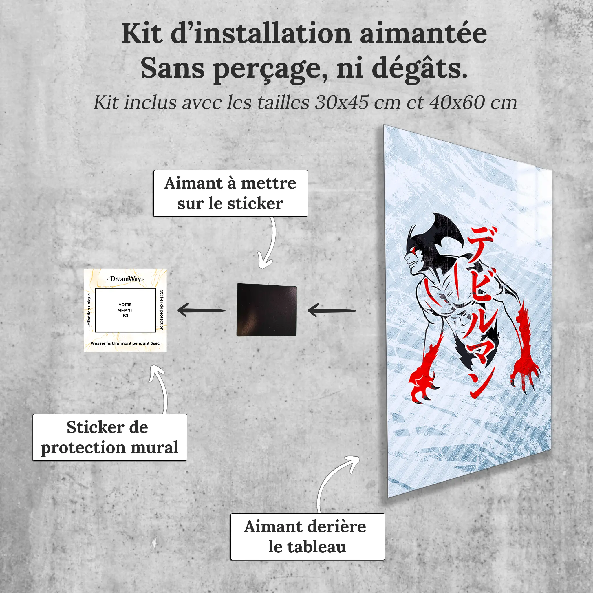tableau-devilman-avec-installation-aimantee | DreamWay