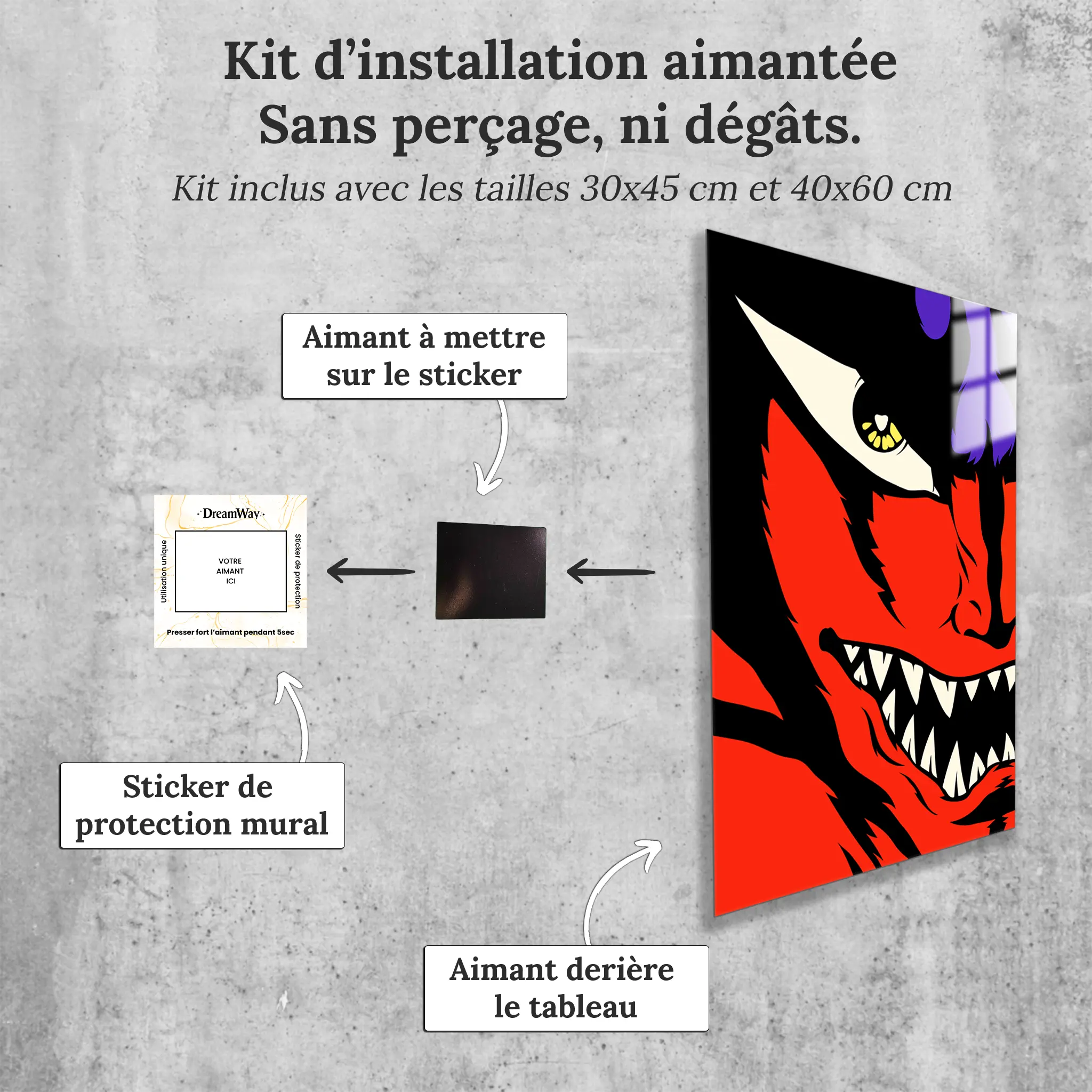 Tableau Devilman Rage