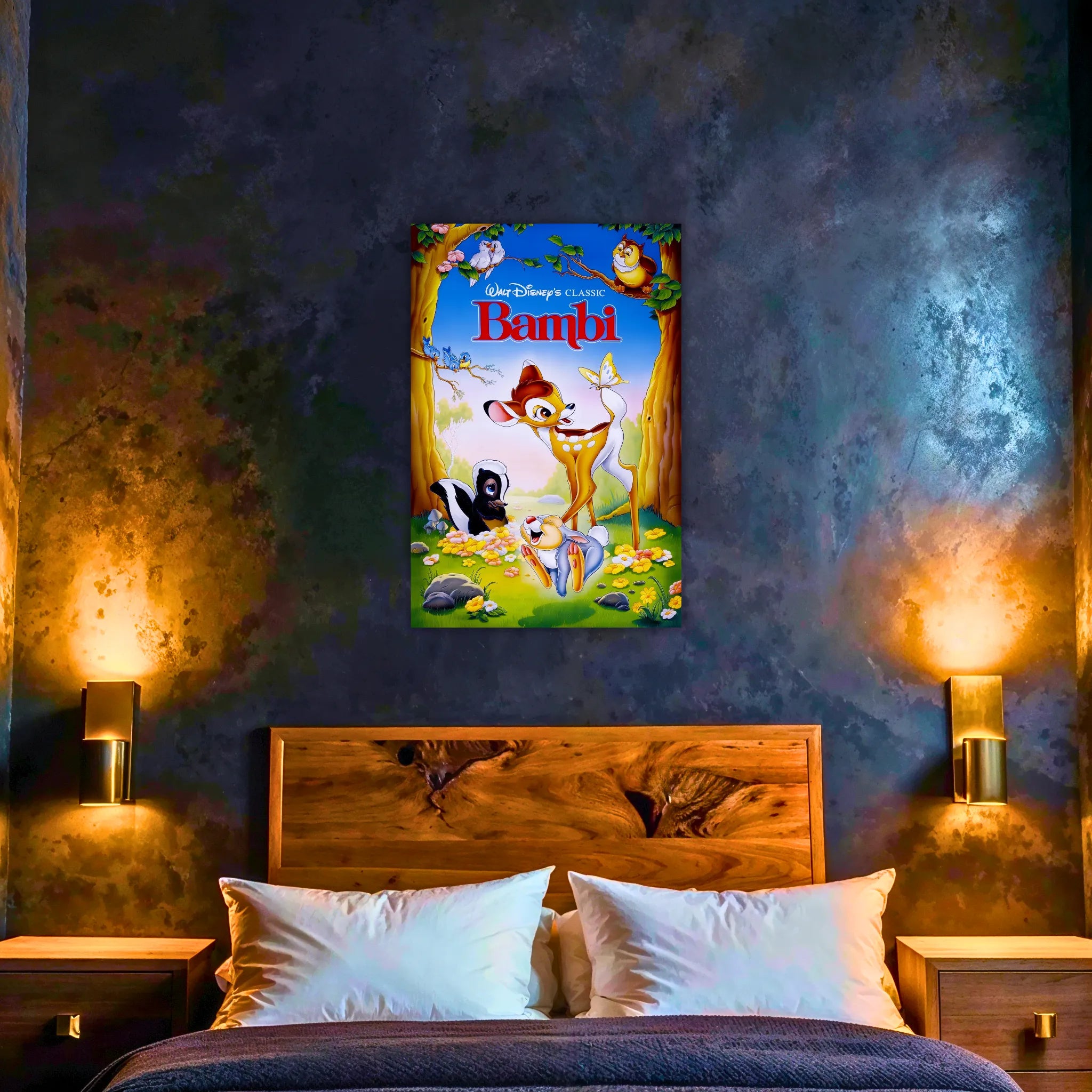 Tableau Disney Affiche Bambi