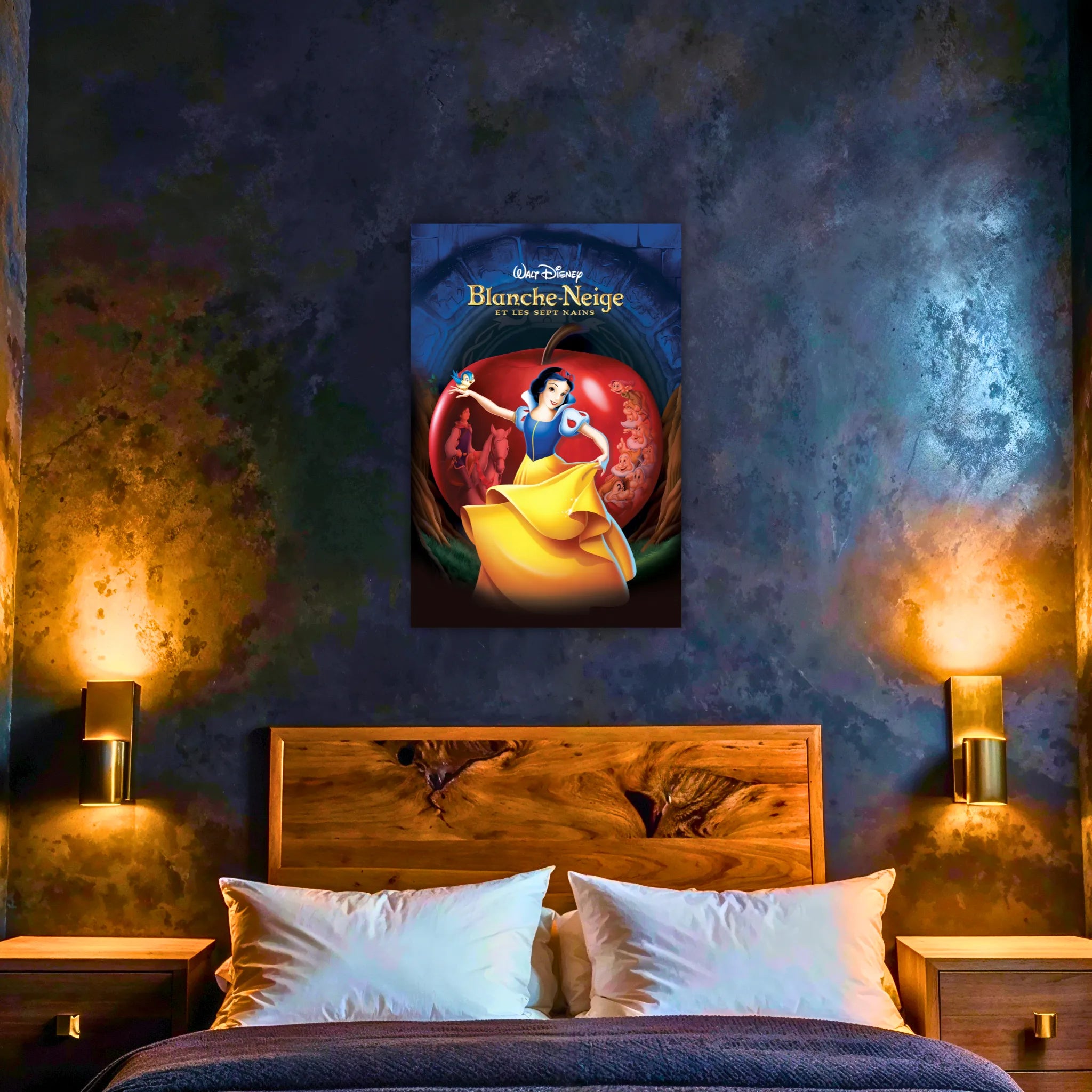 Tableau Disney Affiche Blanche Neige