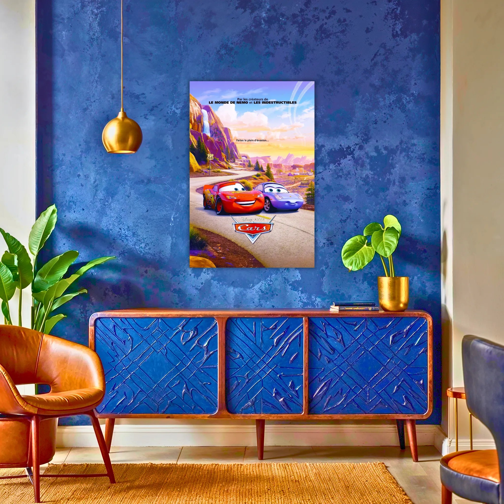 Tableau Affiche Cars le Grand Canyon