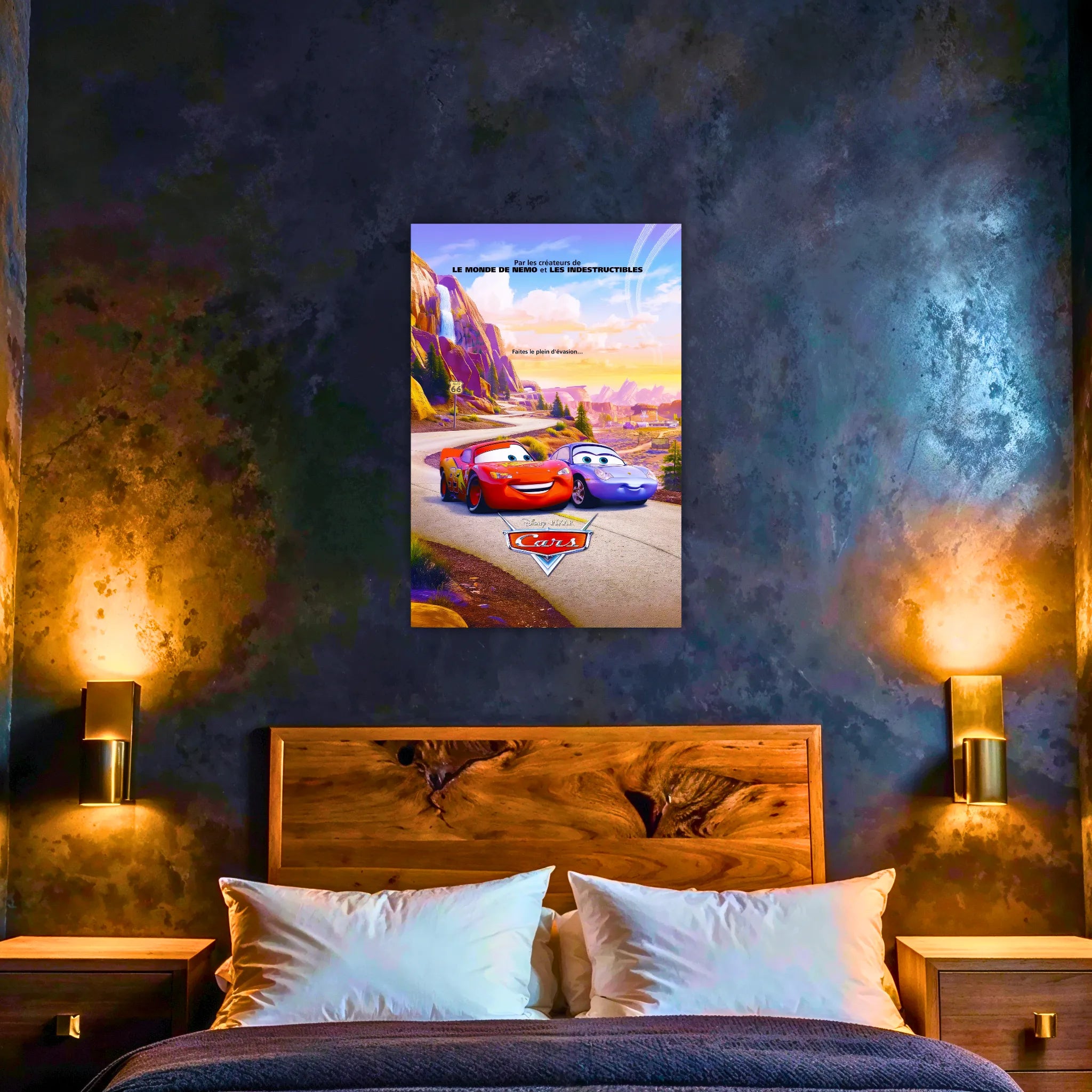 Tableau Disney Affiche Cars