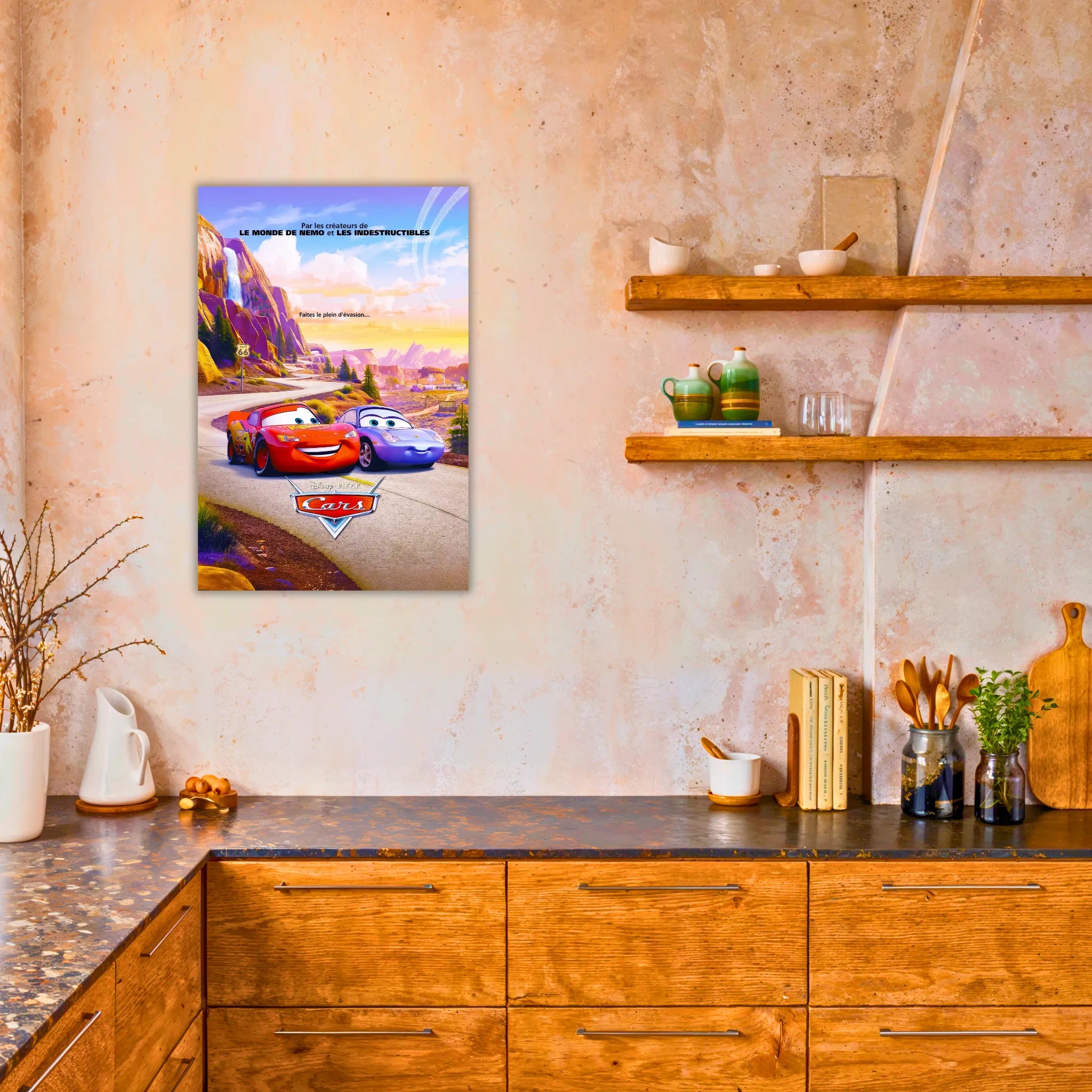 Tableau Affiche Cars le Grand Canyon