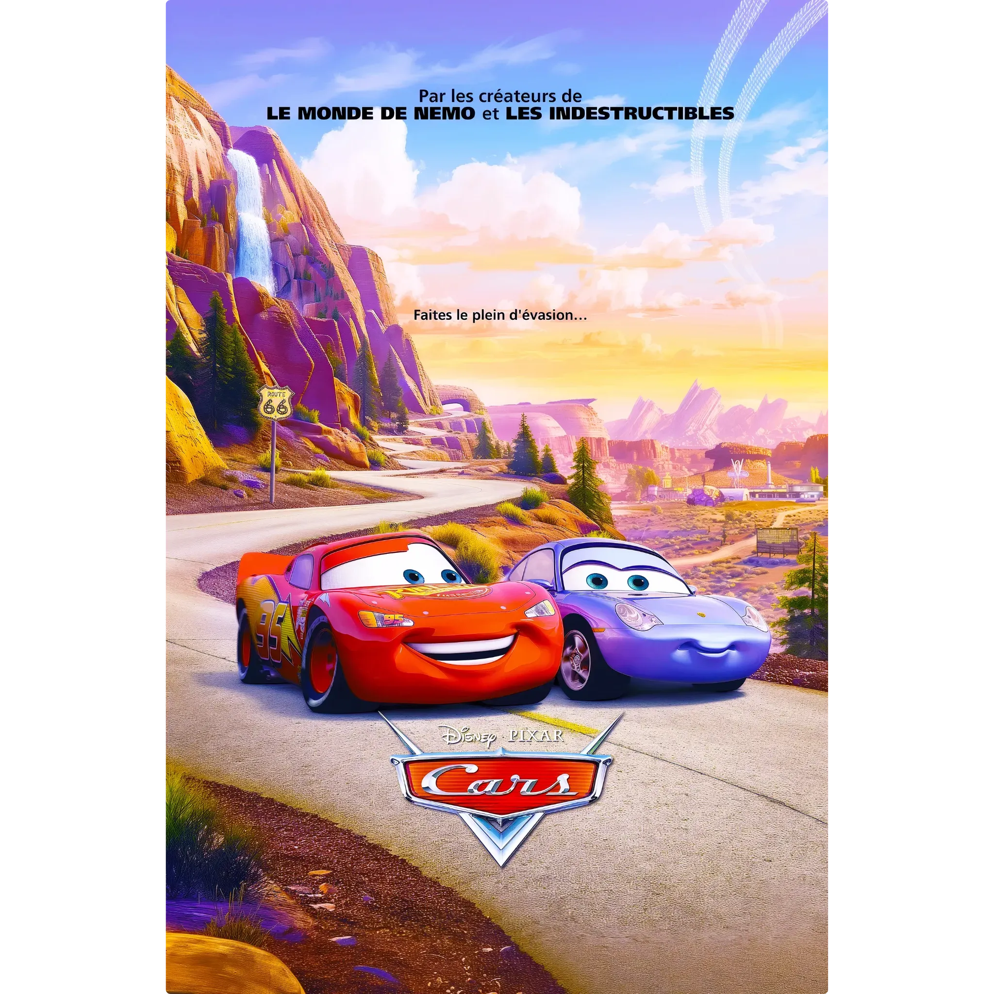 Tableau Disney Affiche Cars