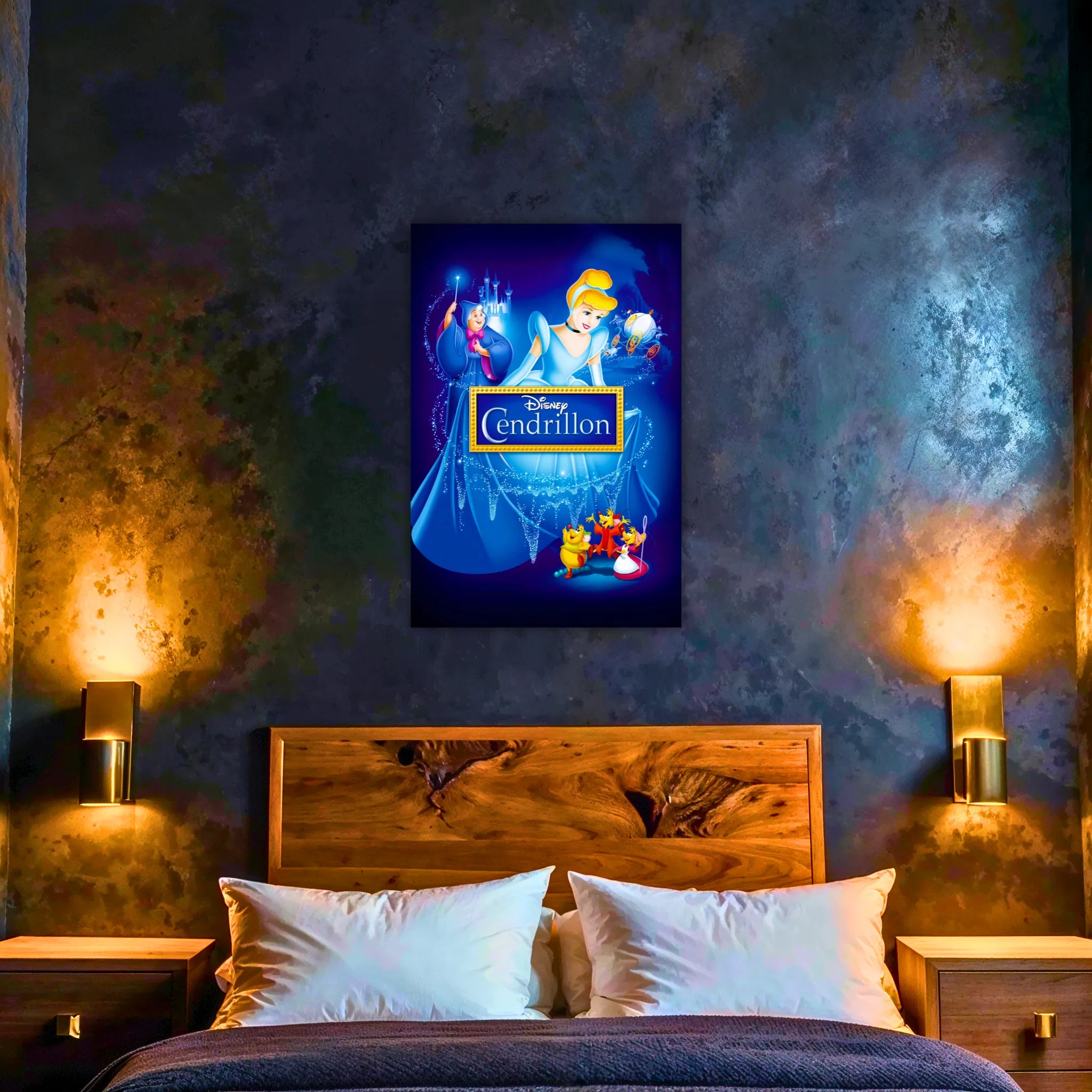 Tableau Disney Affiche Cendrillon