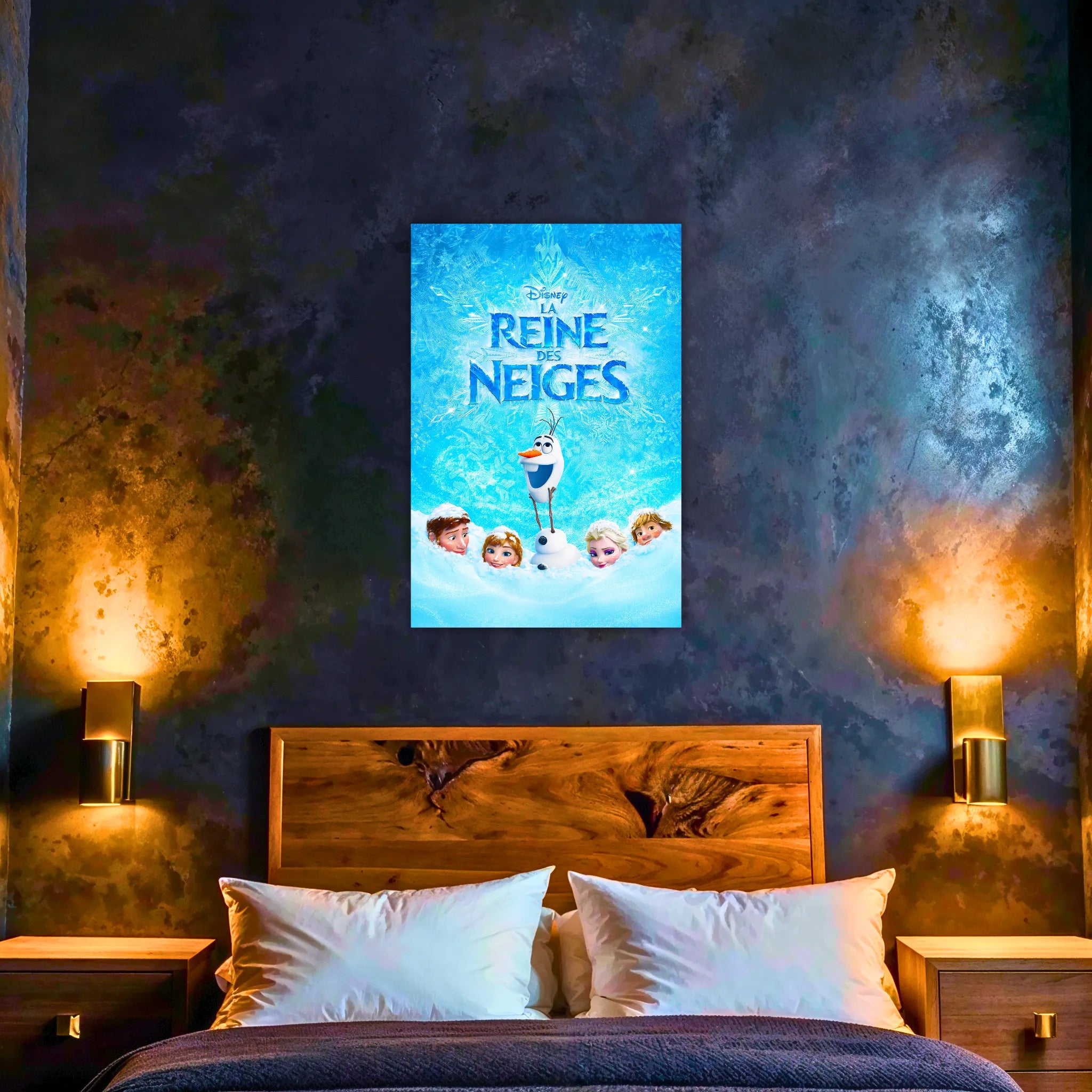 Tableau Disney Affiche la Reine des Neiges