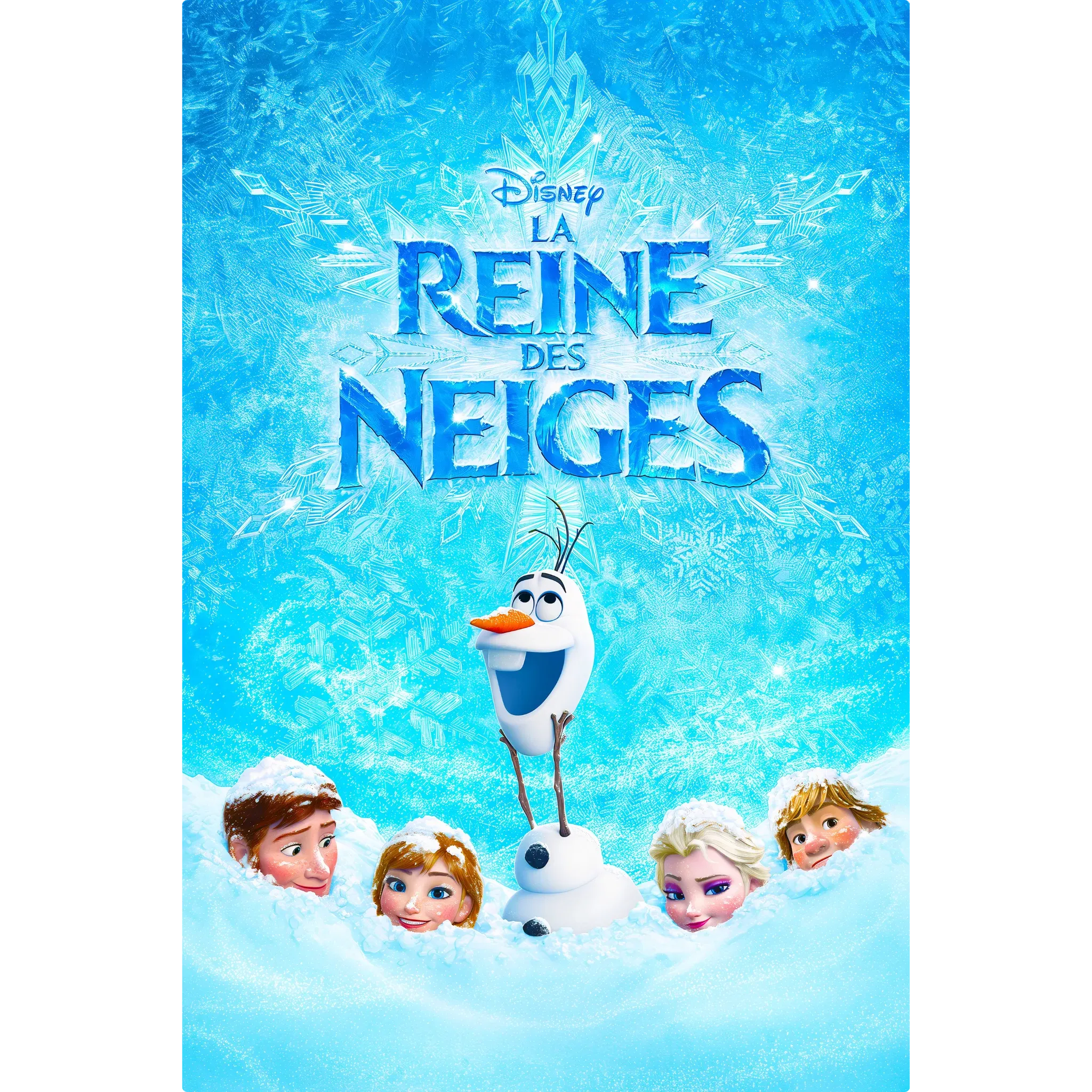 Tableau Disney Affiche la Reine des Neiges