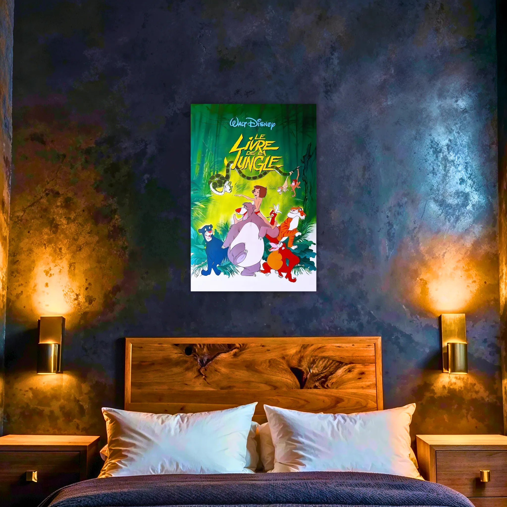 Tableau Disney Affiche le Livre de la Jungle