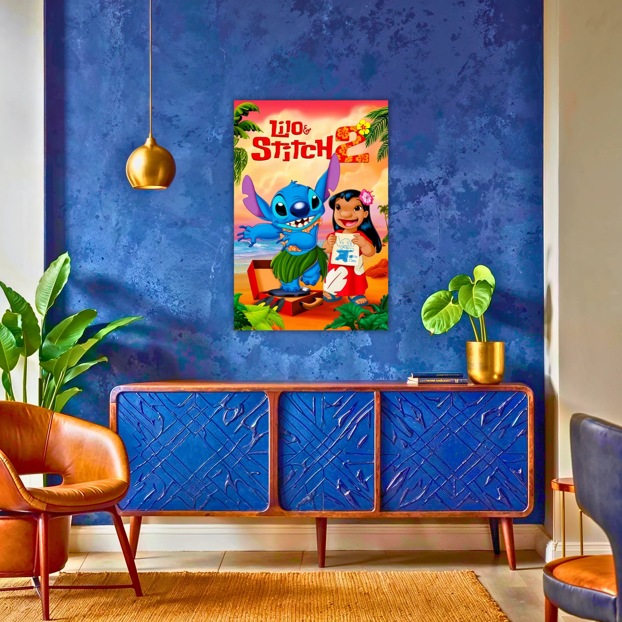 Tableau Affiche Lilo et Stitch 2