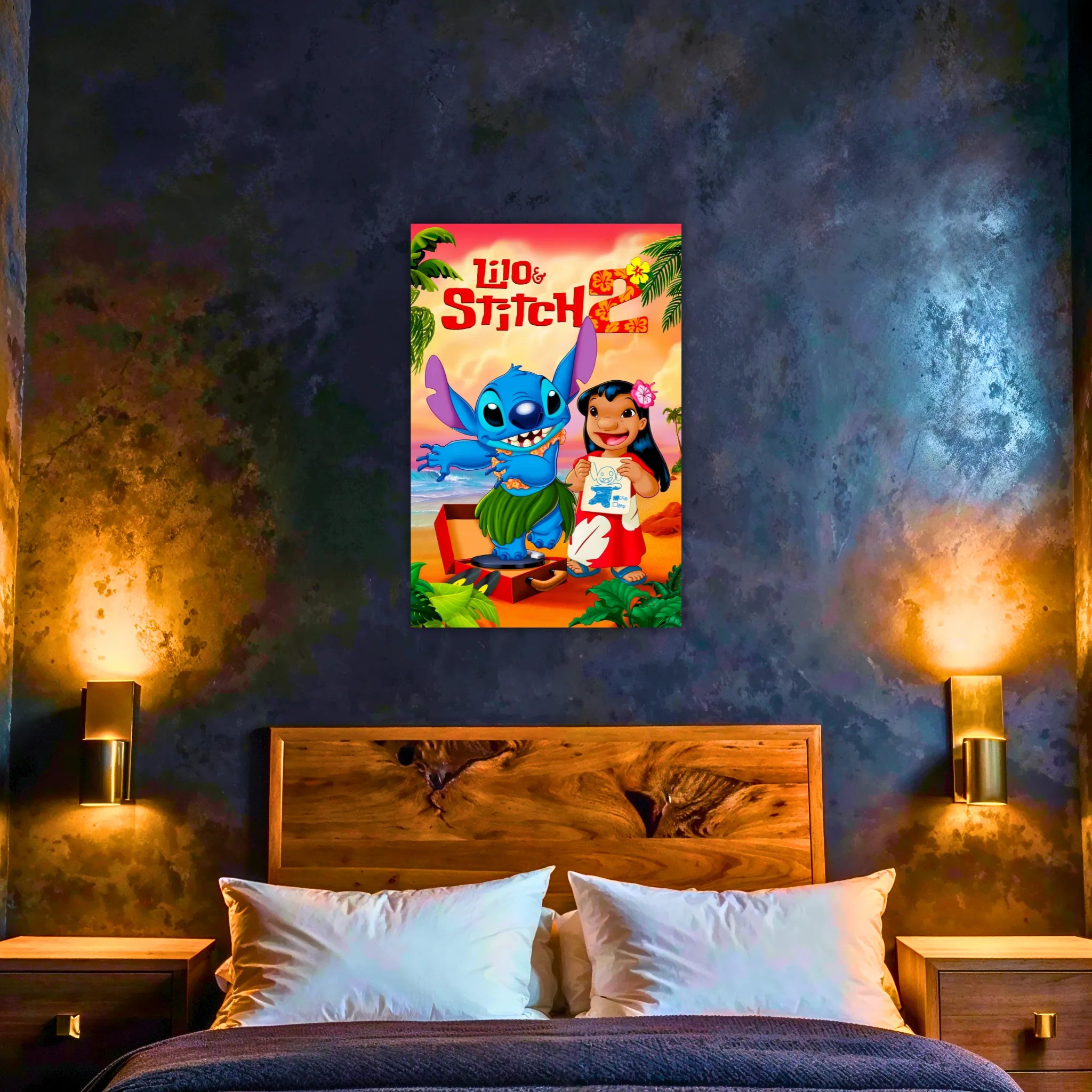 Tableau Disney Affiche Lilo et Stitch 2