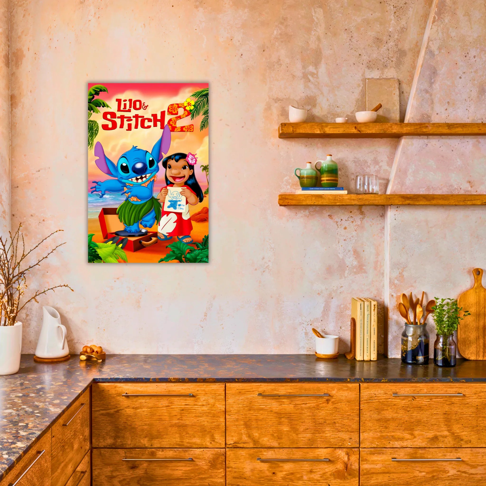 Tableau Affiche Lilo et Stitch 2