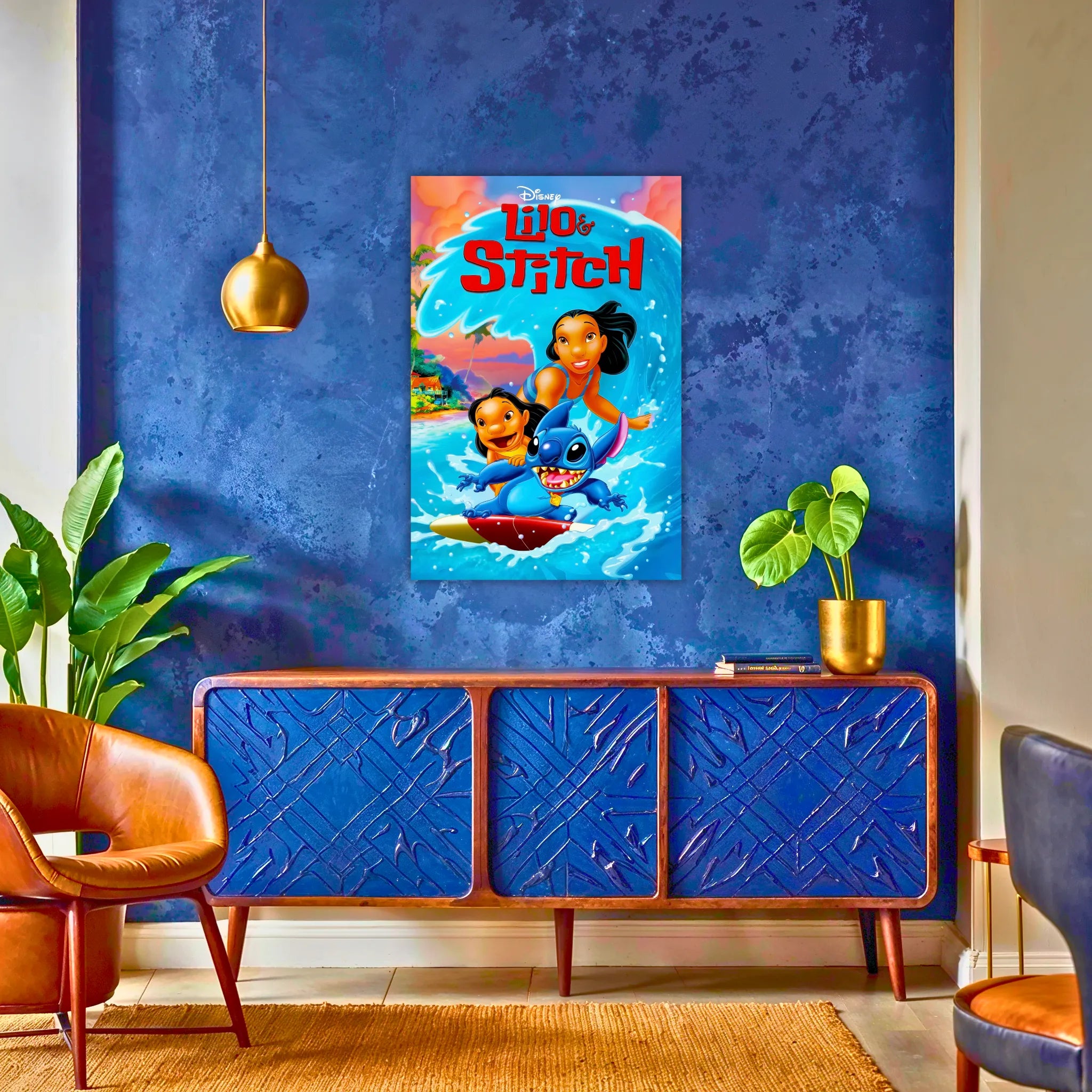 Tableau Affiche Lilo et Stitch