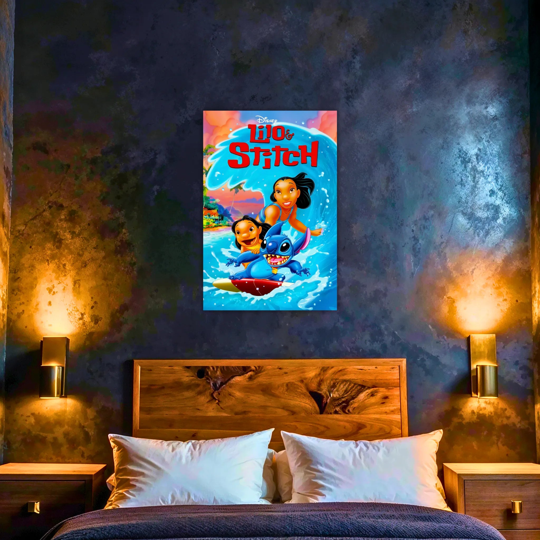 Tableau Disney Affiche Lilo et Stitch
