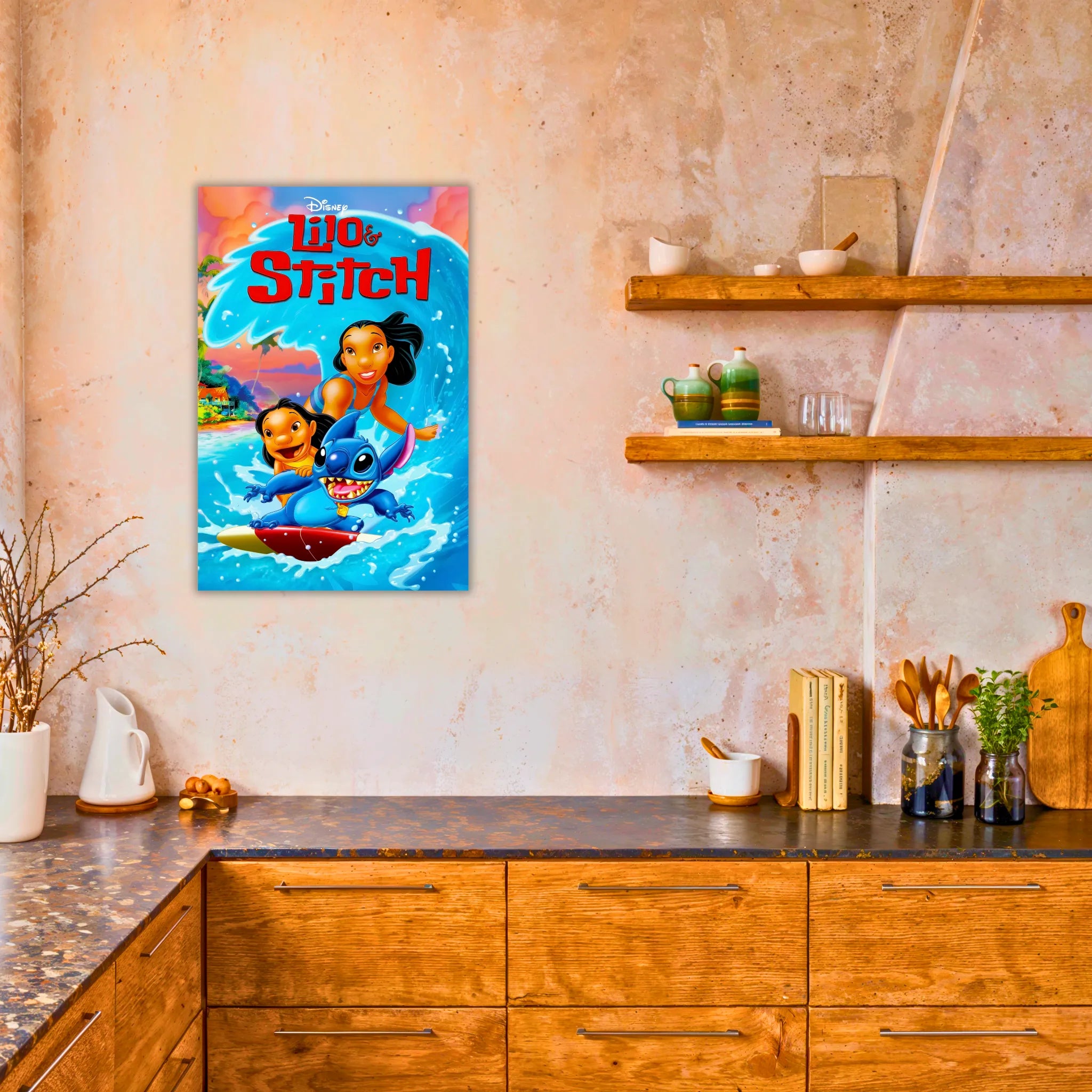 Tableau Affiche Lilo et Stitch