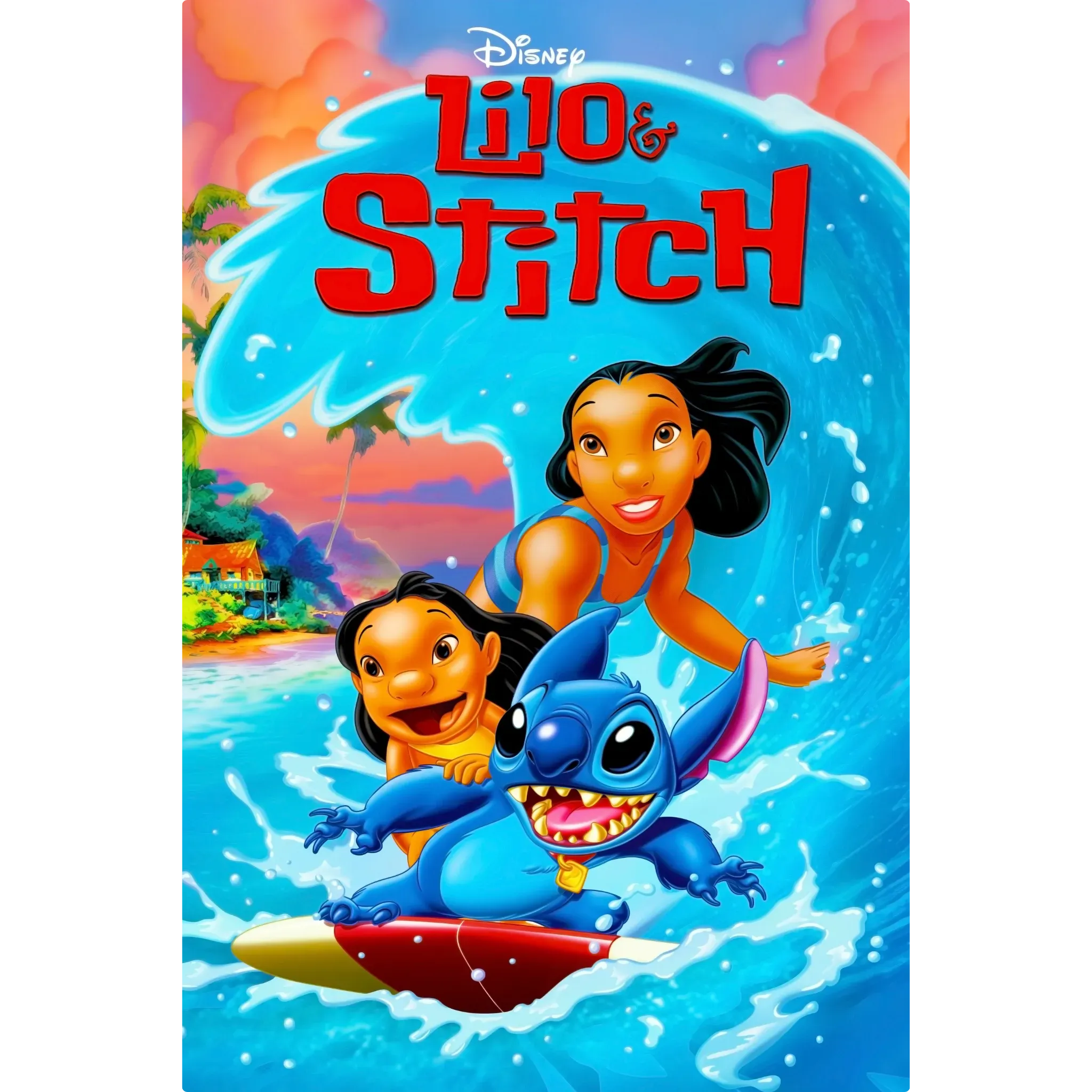 Tableau Disney Affiche Lilo et Stitch