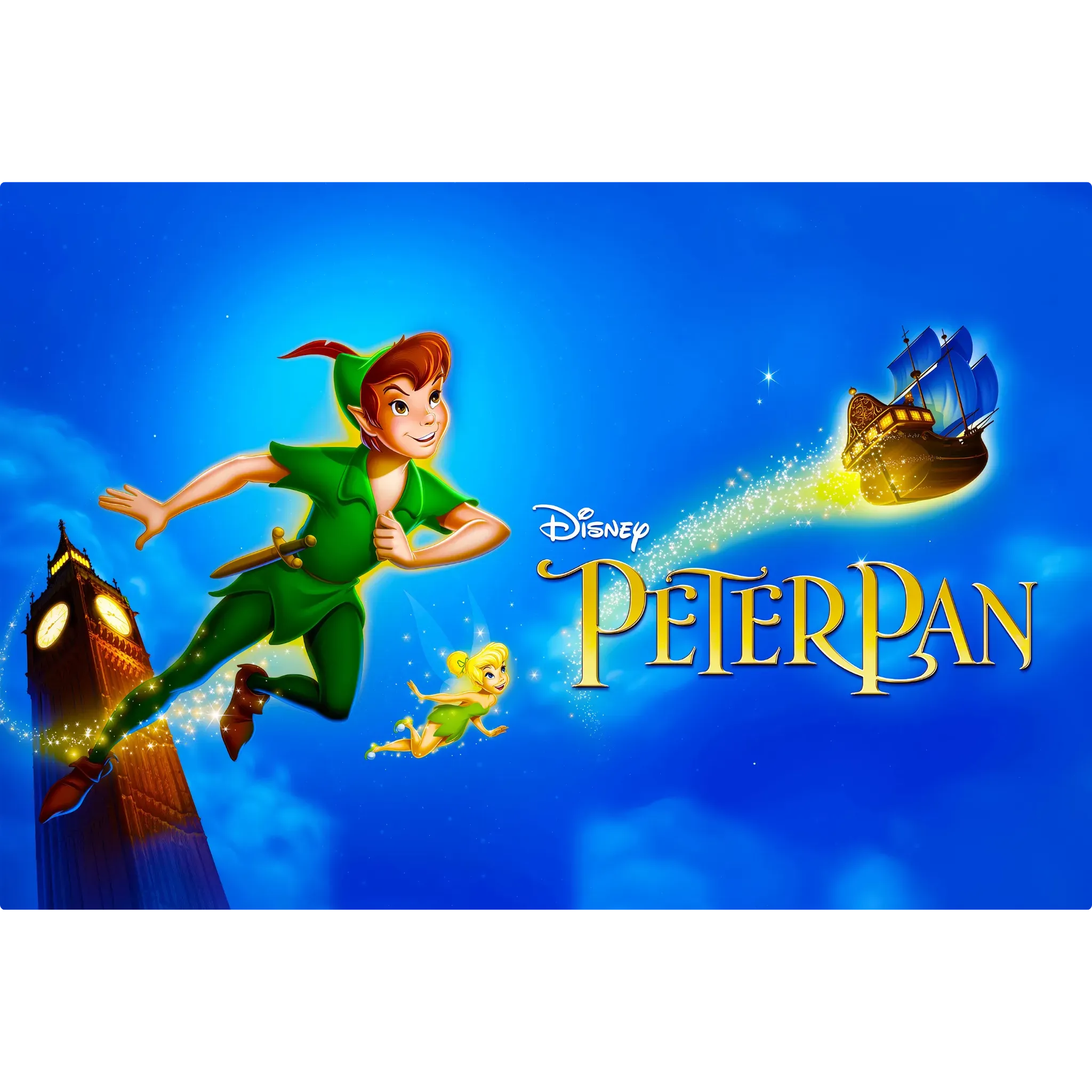 Tableau Disney Affiche Peter Pan