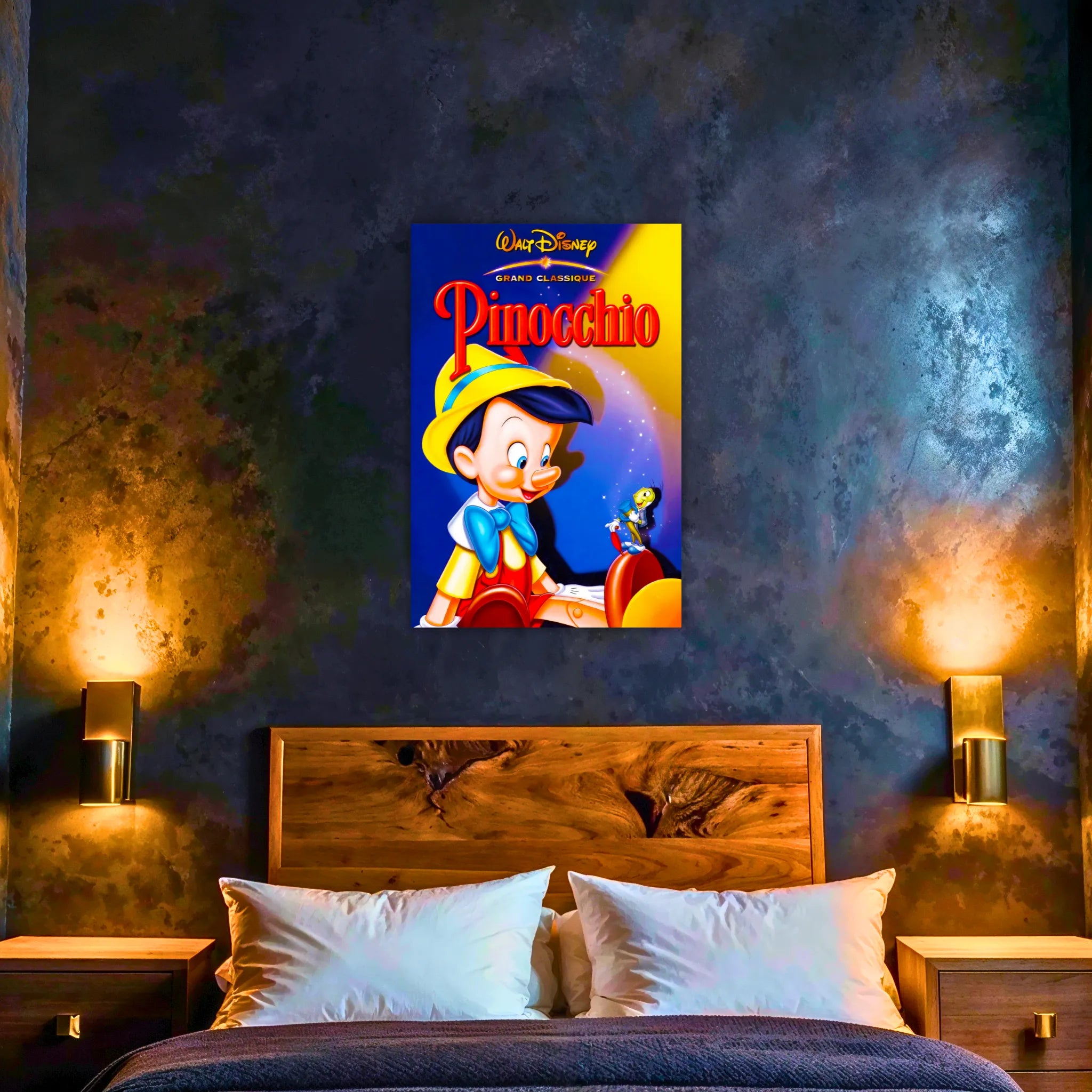 Tableau Disney Affiche Pinocchio
