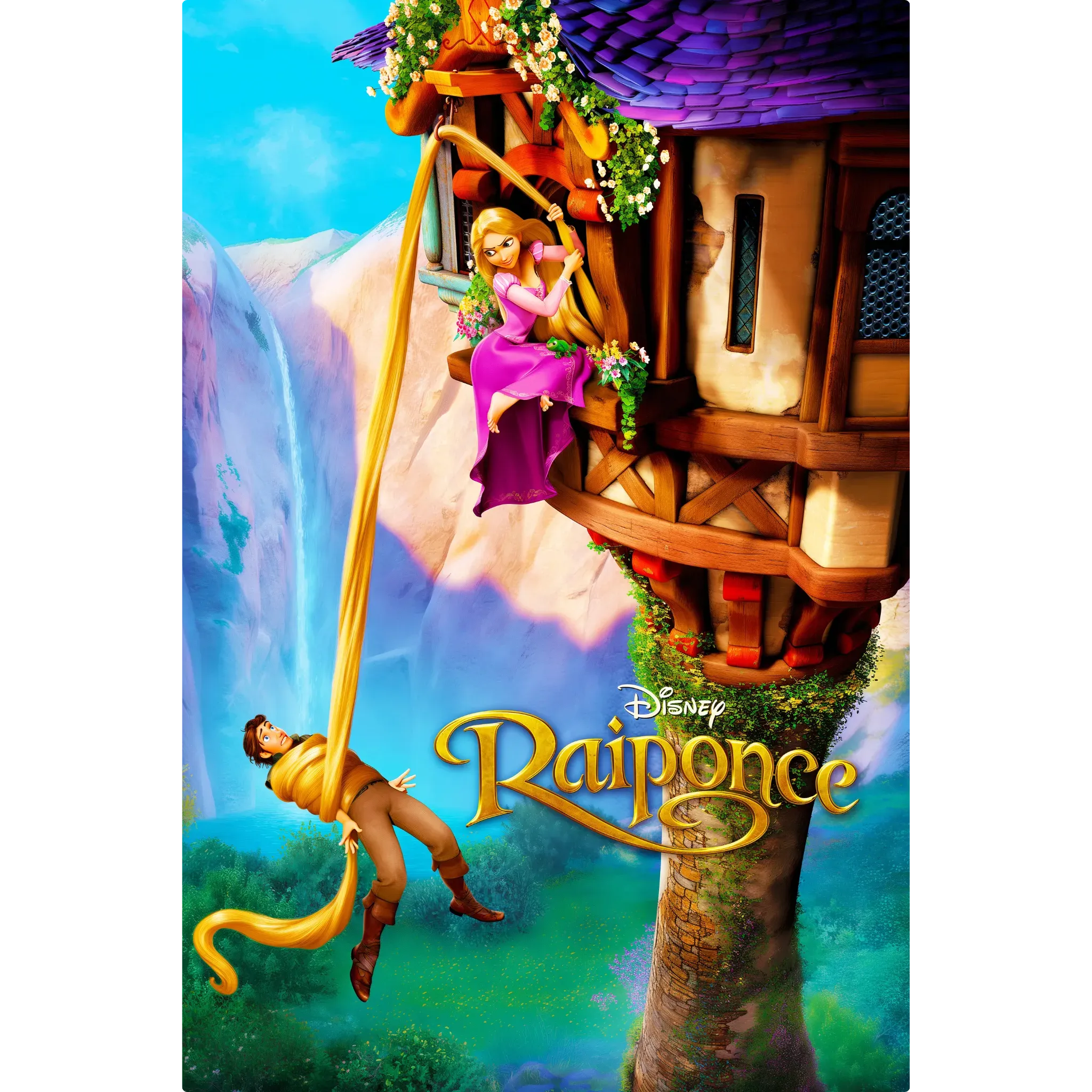 Tableau Disney Affiche Raiponce