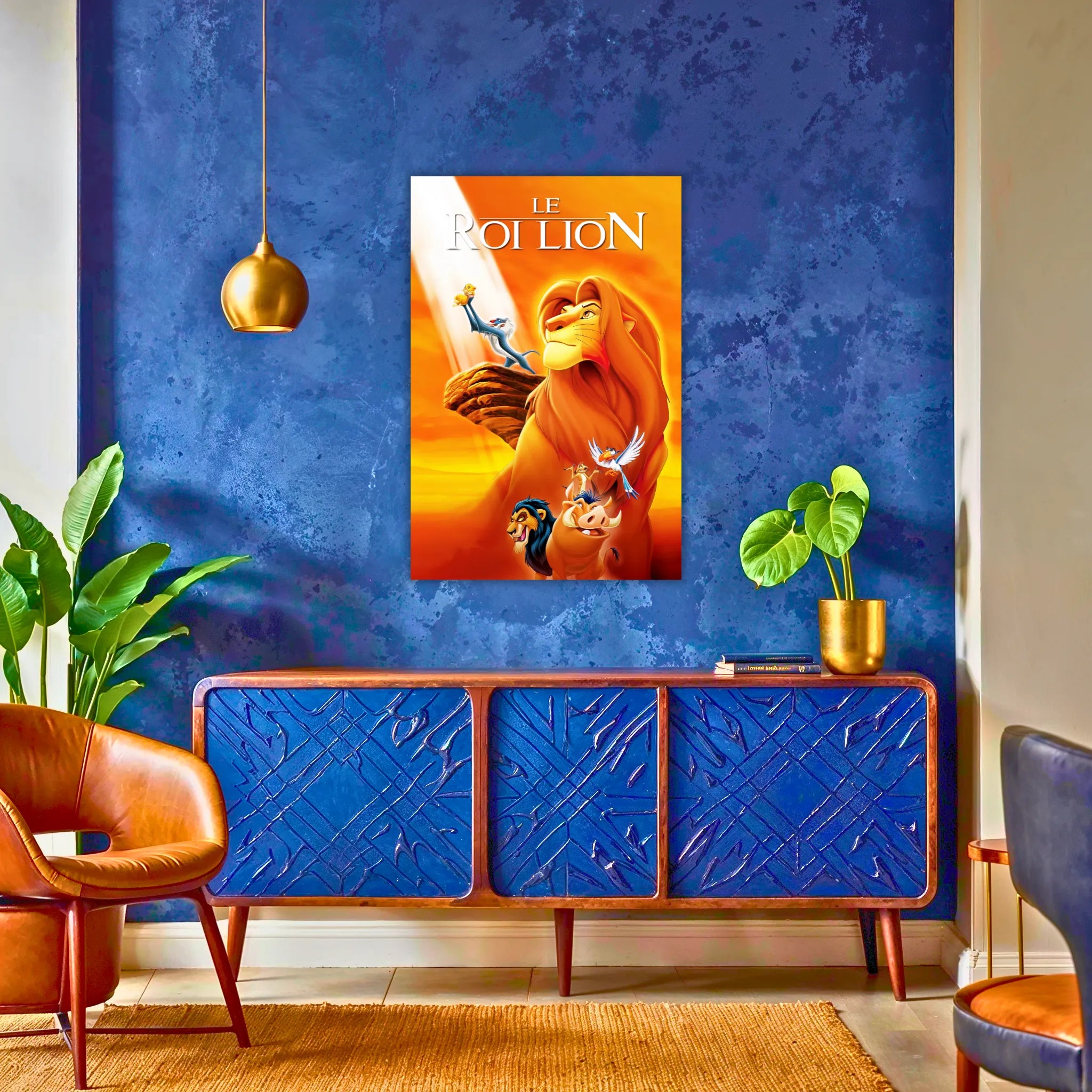 Tableau Affiche Roi Lion
