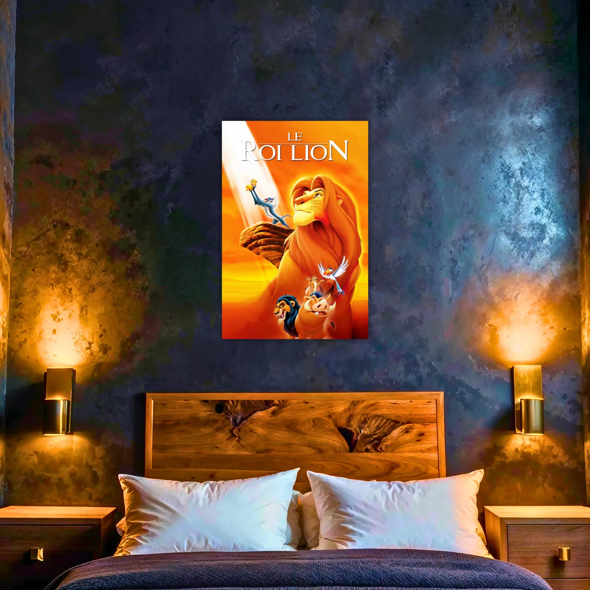 Tableau Disney Affiche Roi Lion