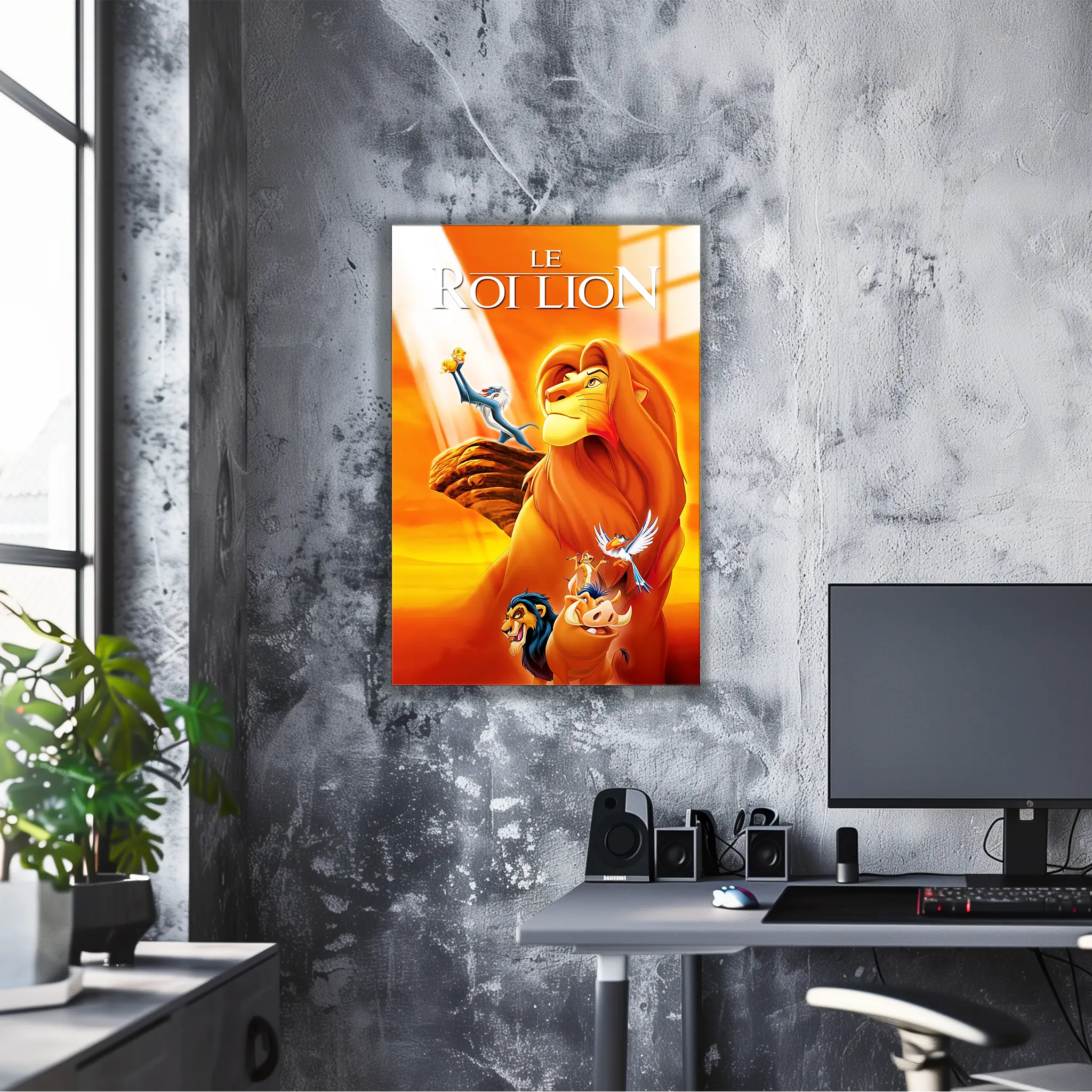 tableau-disney-affiche-roi-lion | DreamWay