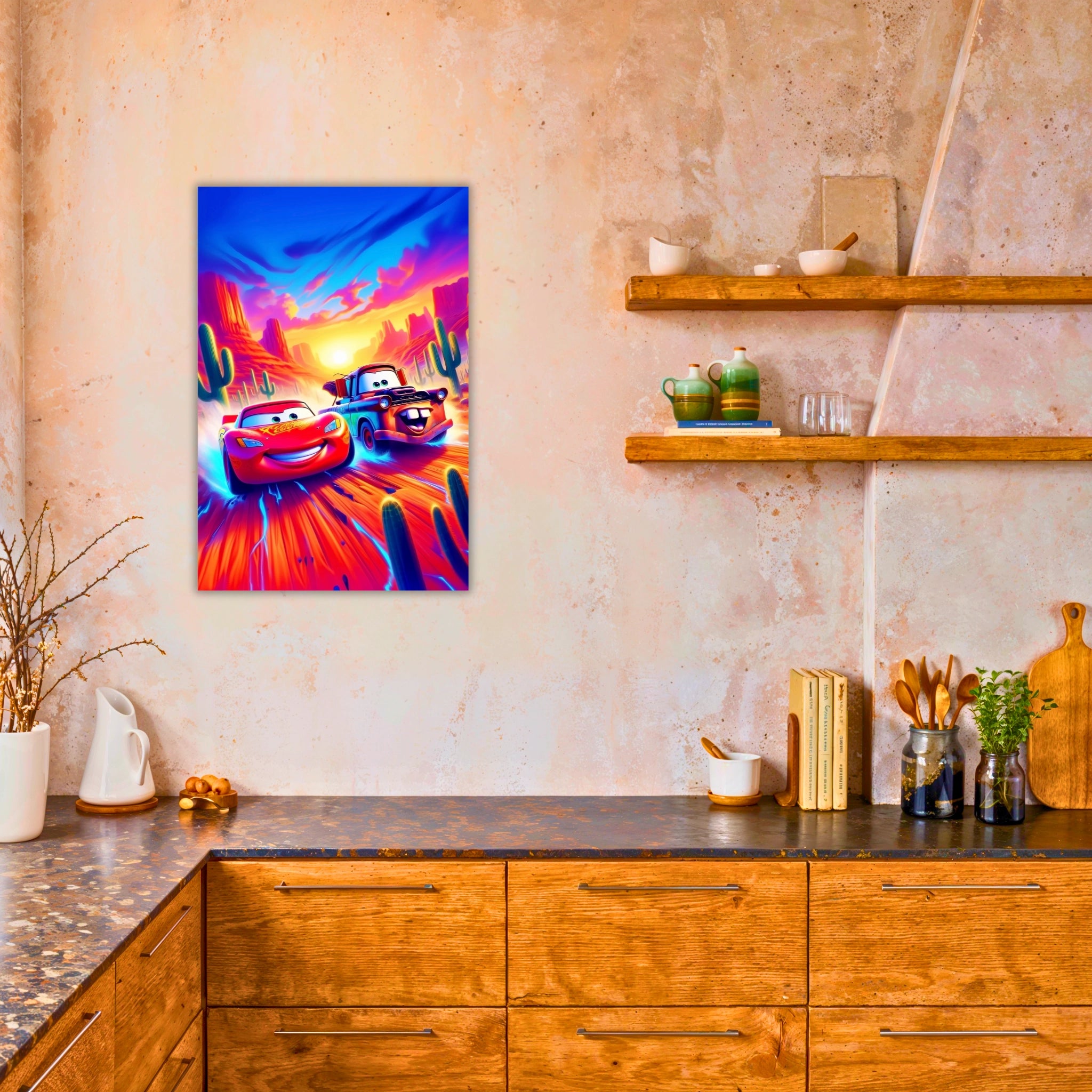 Tableau Cars Mcqueen Et Martin
