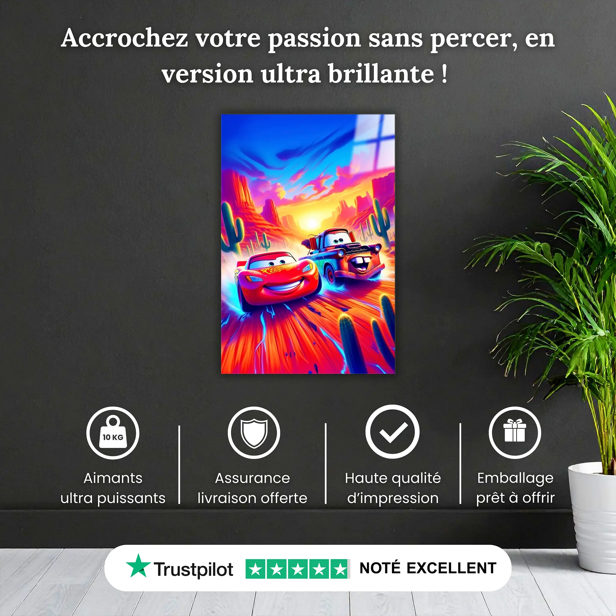tableau-disney-cars-mcqueen-et-martin-pourquoi-acheter | DreamWay