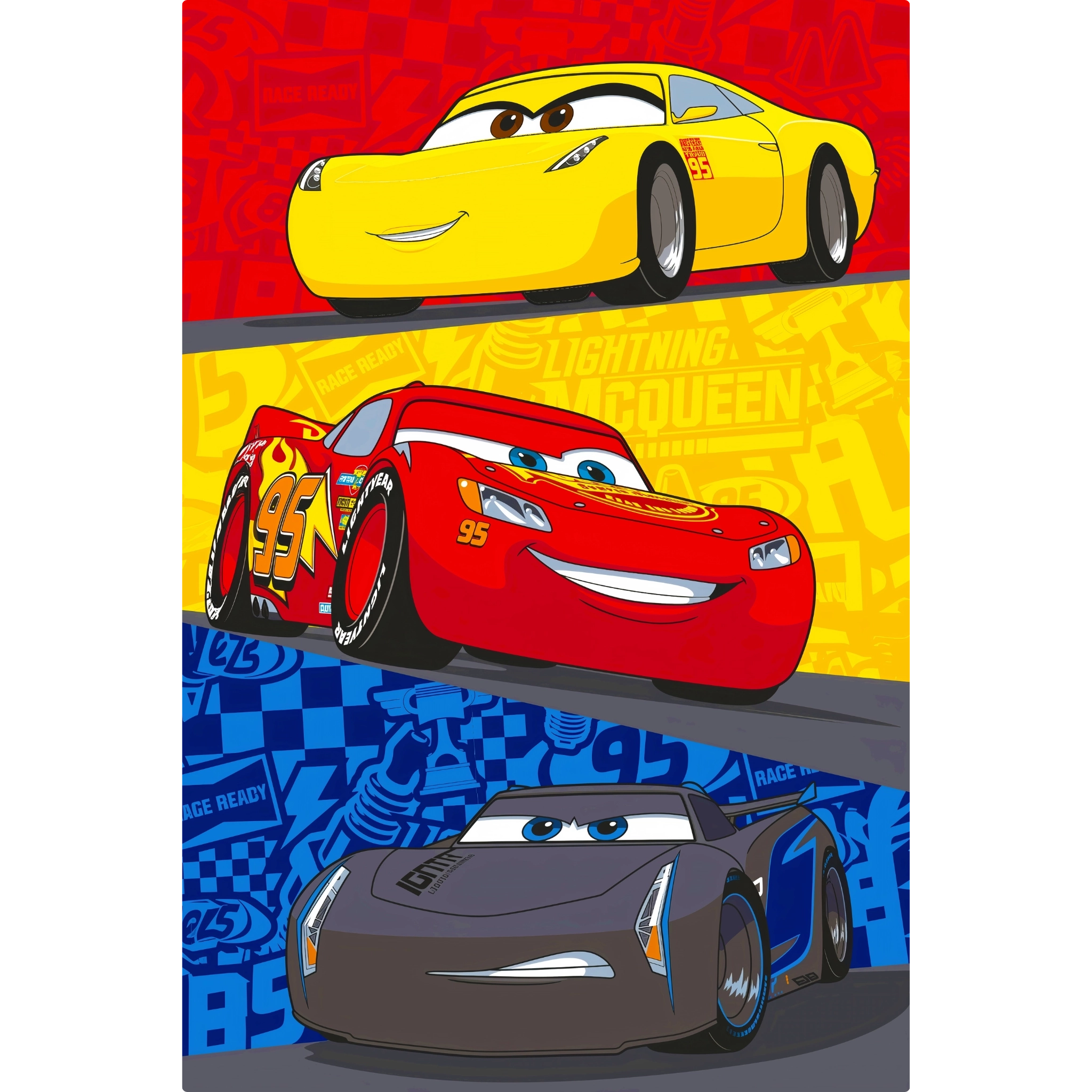 tableau-disney-flash-mcqueen-adversaire | DreamWay