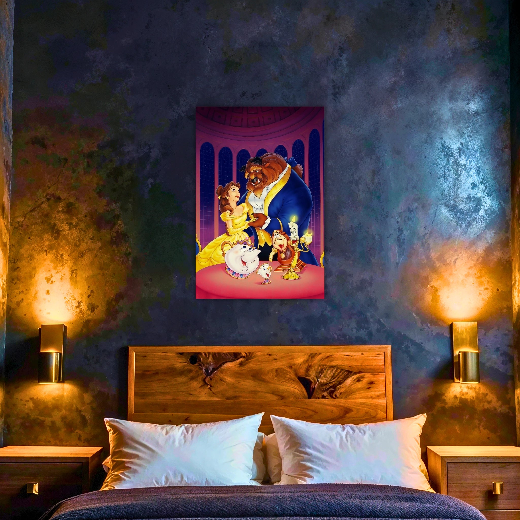 Tableau La Belle Et La Bete Danse Romantique