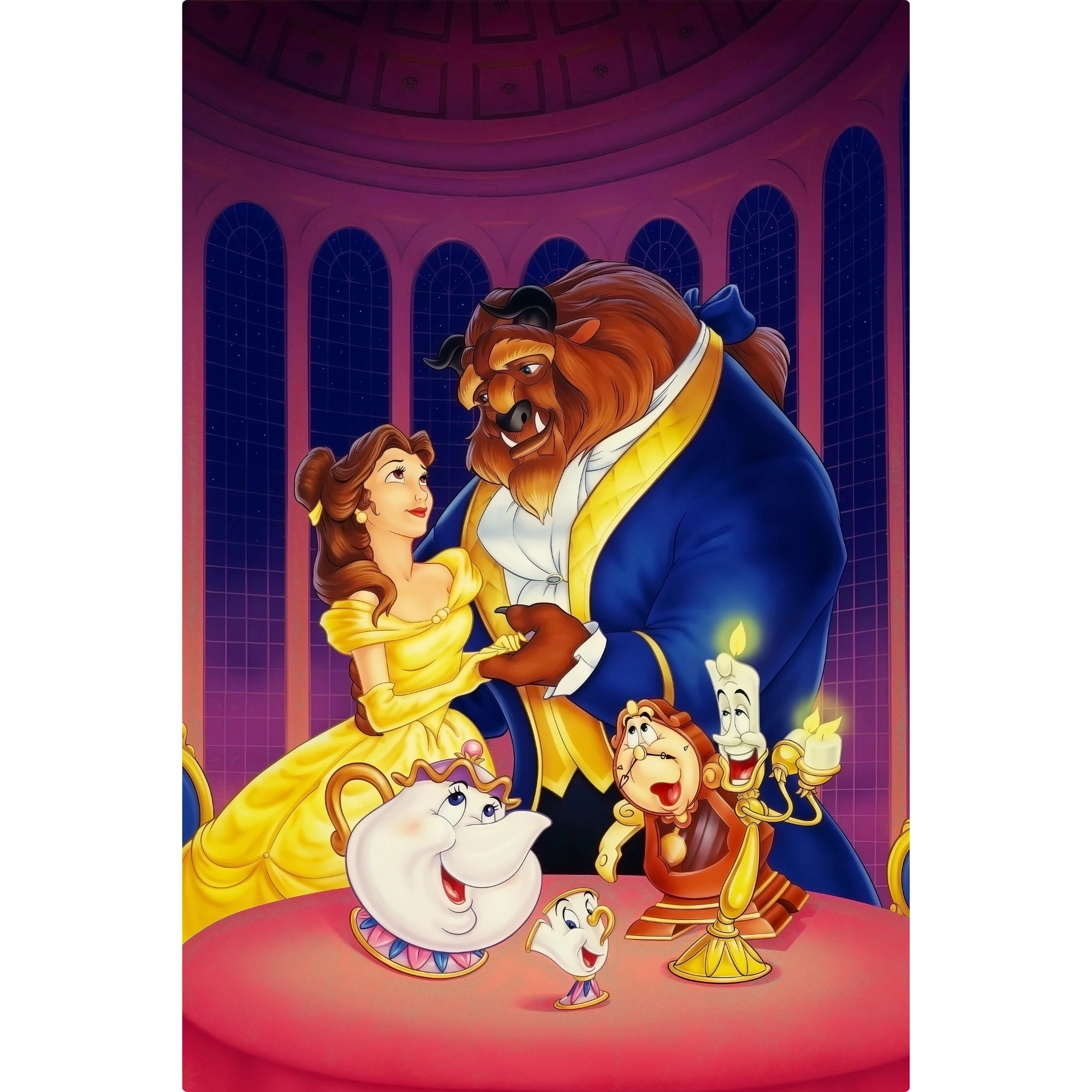 Tableau La Belle Et La Bete Danse Romantique