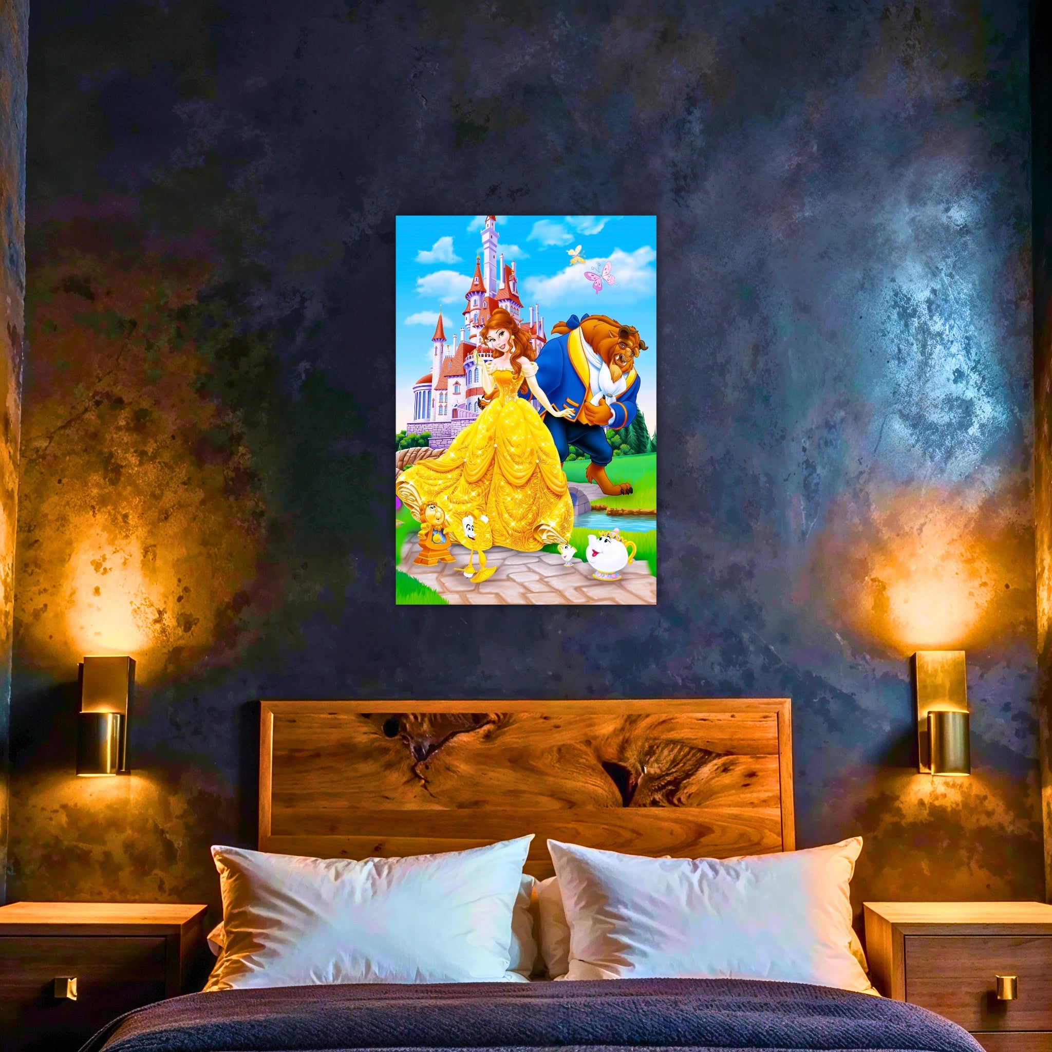 Tableau La Belle Et La Bête Royaume Princesse